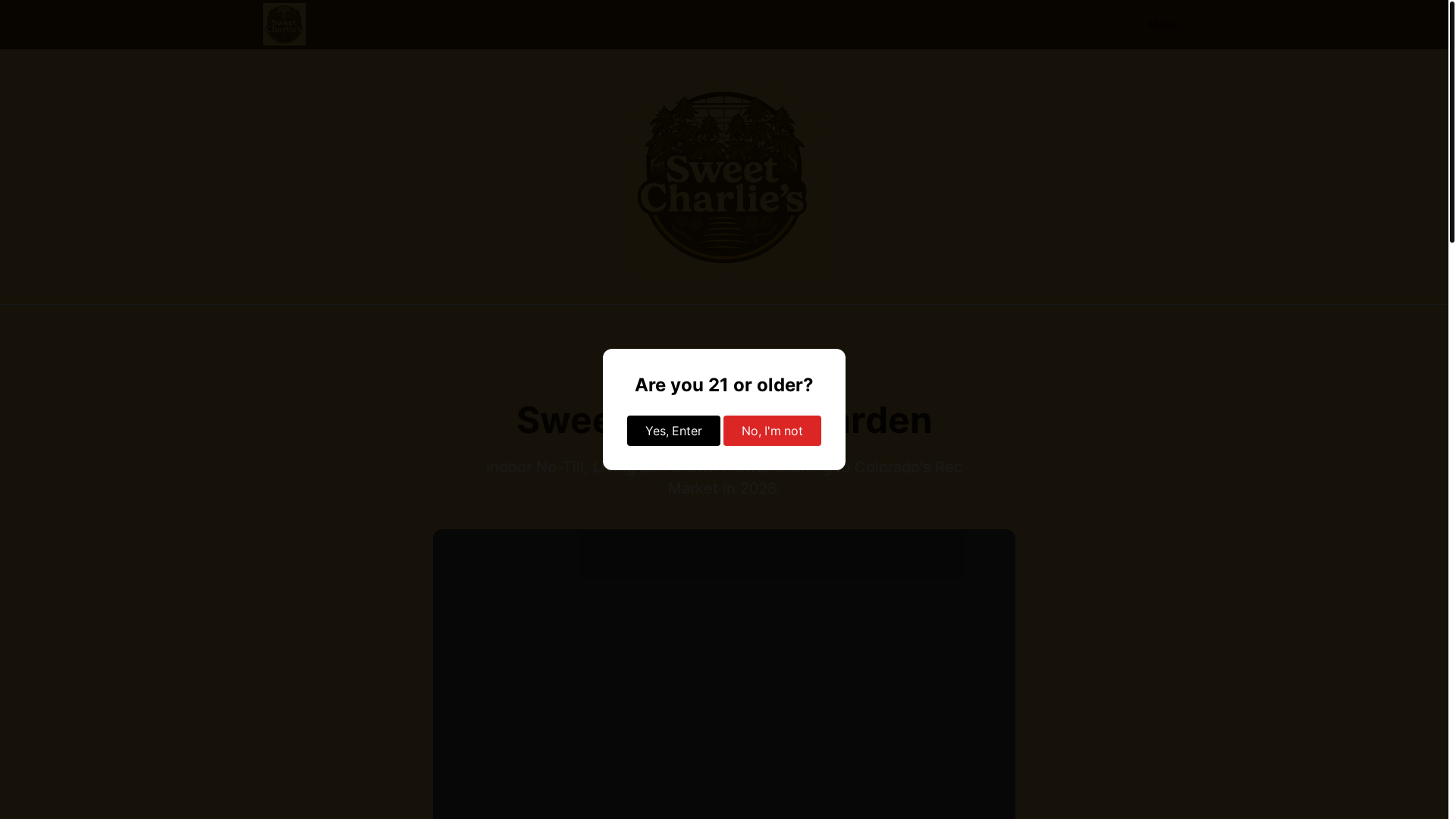 website screenshot of https://sweetcharliesco.com/