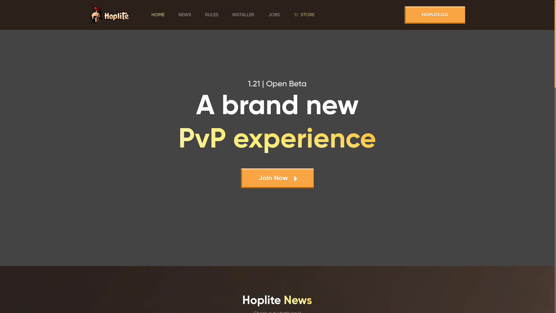 website screenshot of https://hoplite.pages.dev/