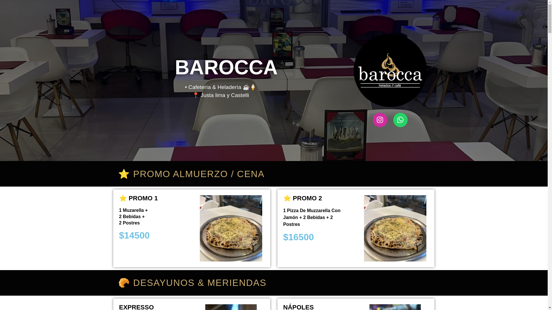 website screenshot of https://baroccaweb.pages.dev/