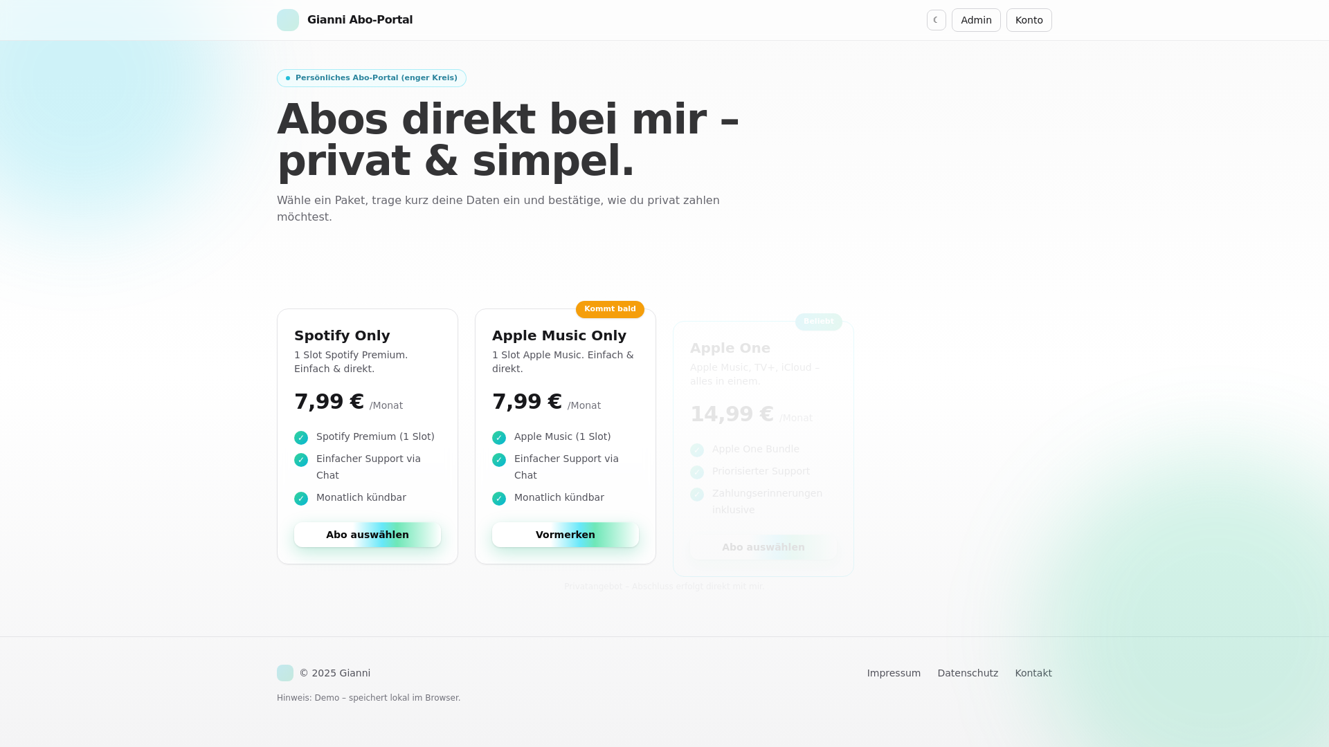 website screenshot of https://gianni-corporation.pages.dev/