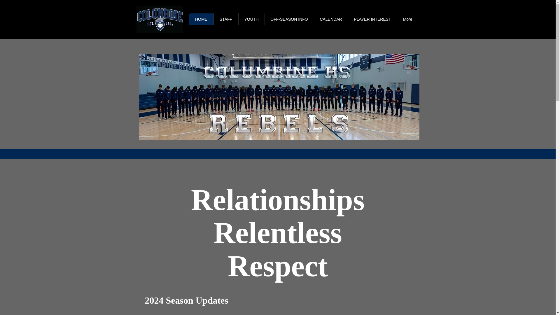 website screenshot of https://columbineboysbasketball.com/