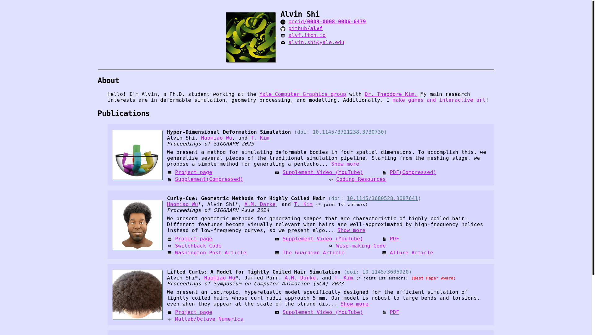 website screenshot of https://academicssite.pages.dev/