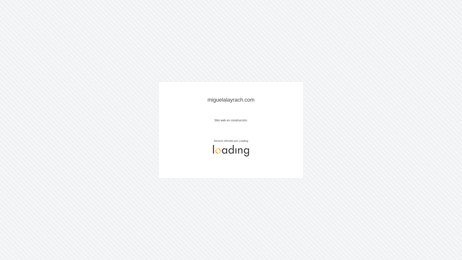 website screenshot of https://miguelalayrach.com/