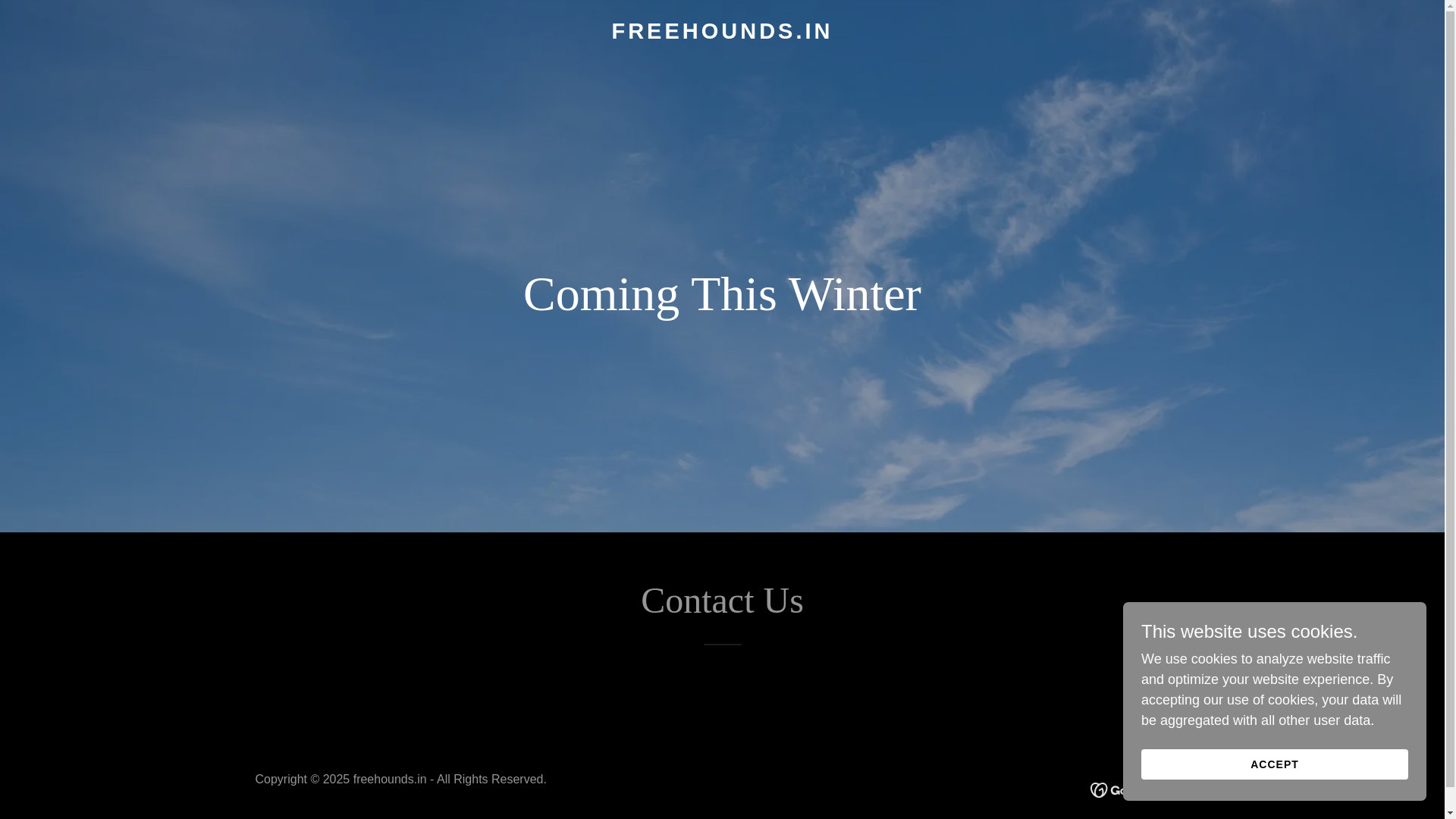 website screenshot of https://freehounds.in/