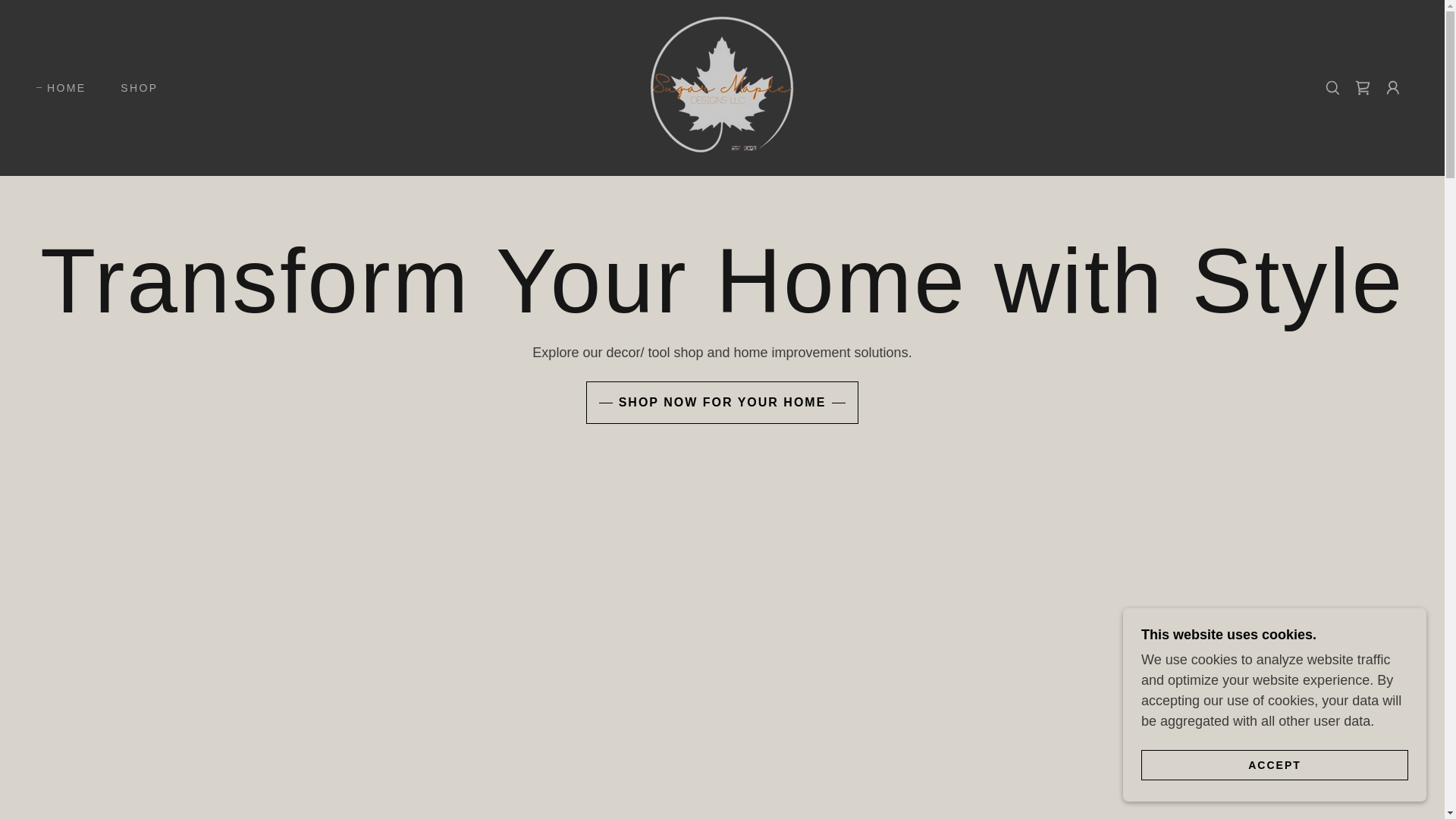 website screenshot of https://sugarmapleservices.com/