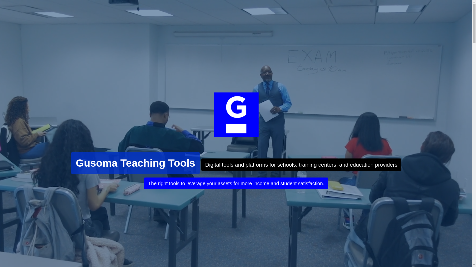 website screenshot of https://gusomateaching.com/