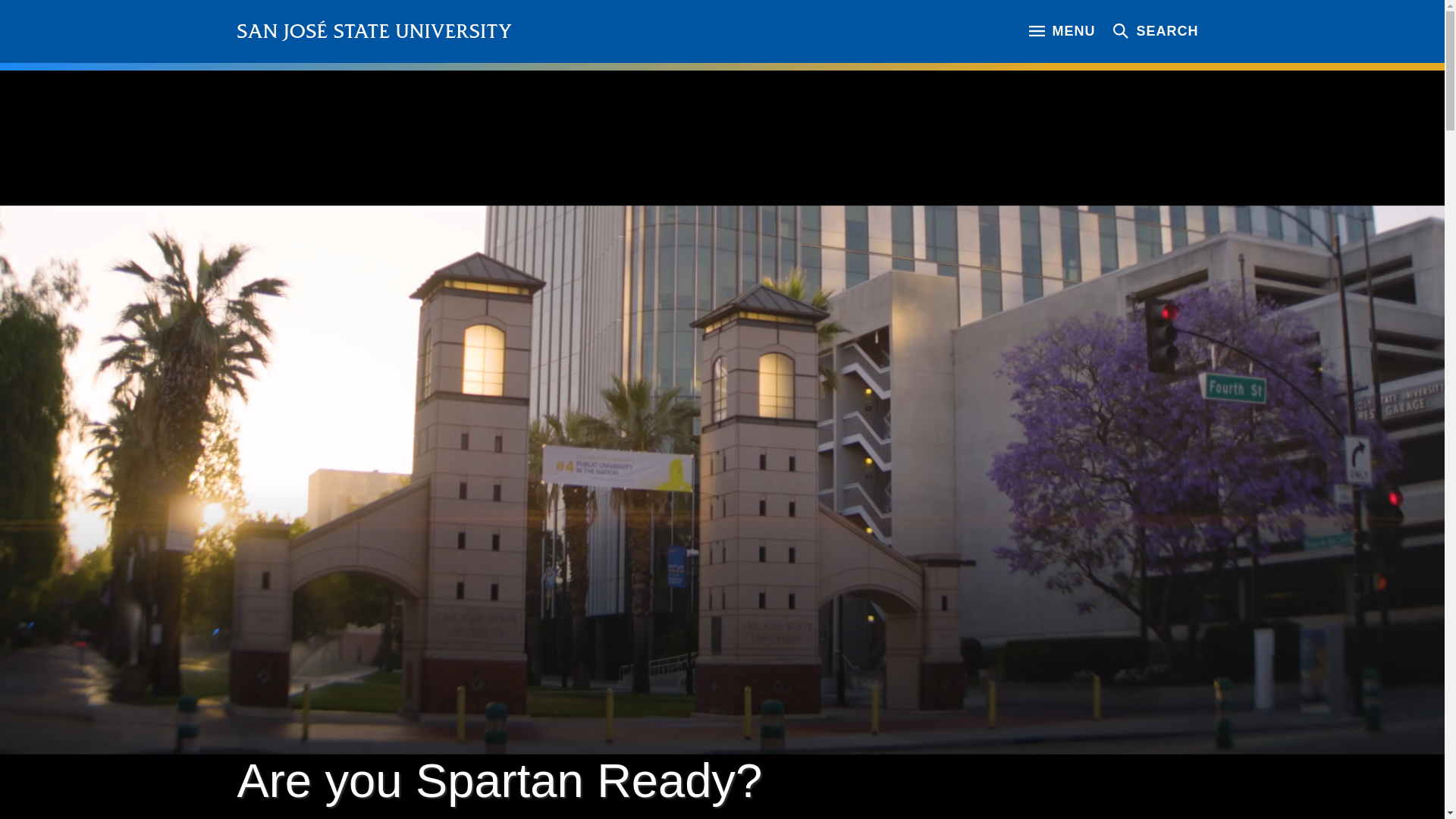 website screenshot of https://www.sjsu.edu/
