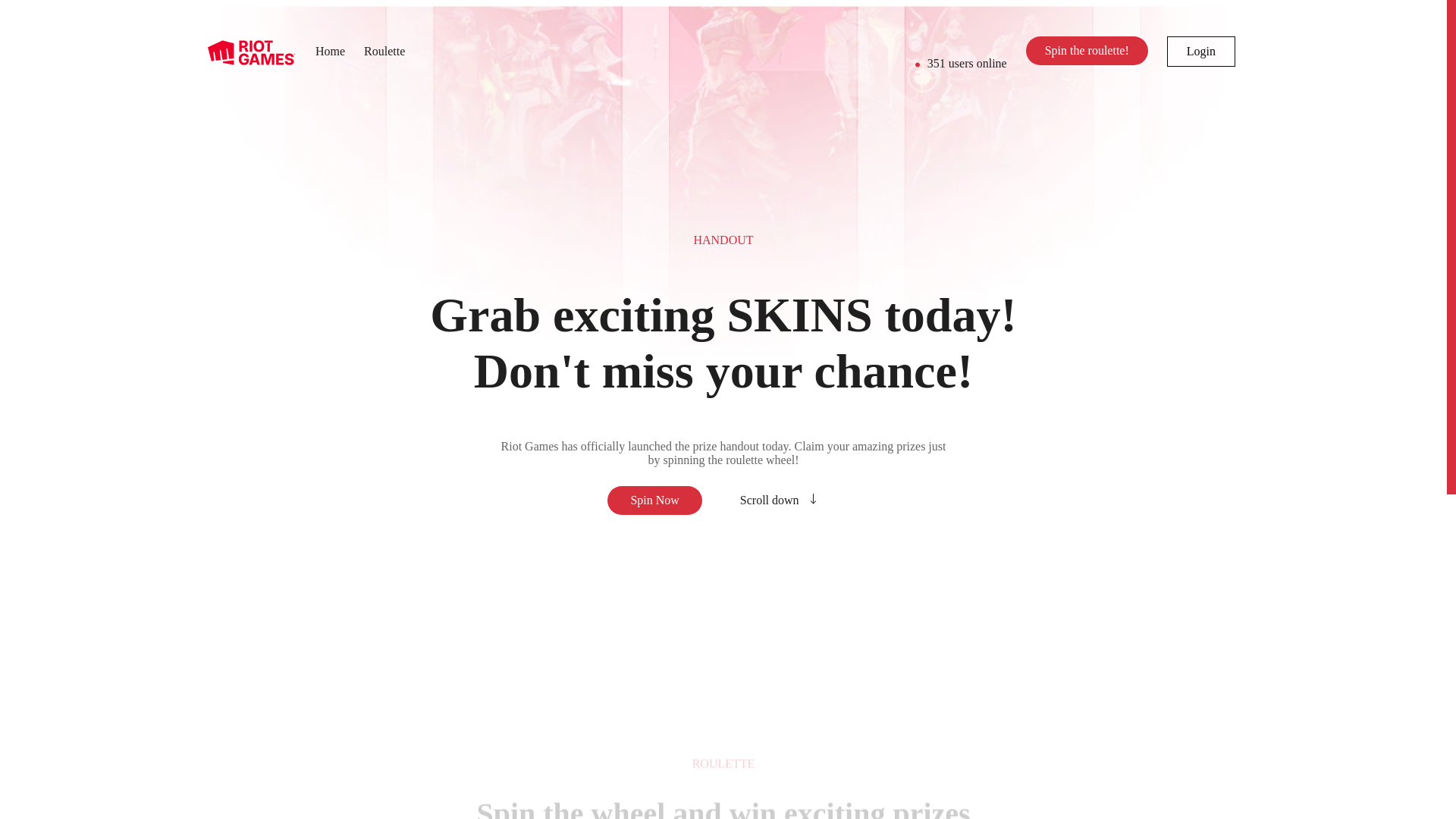 website screenshot of https://valskins.shop/