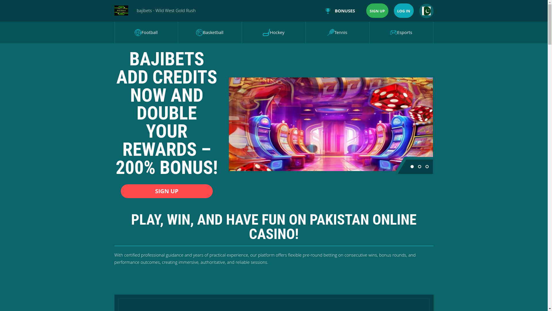 website screenshot of https://bajibetss.com/