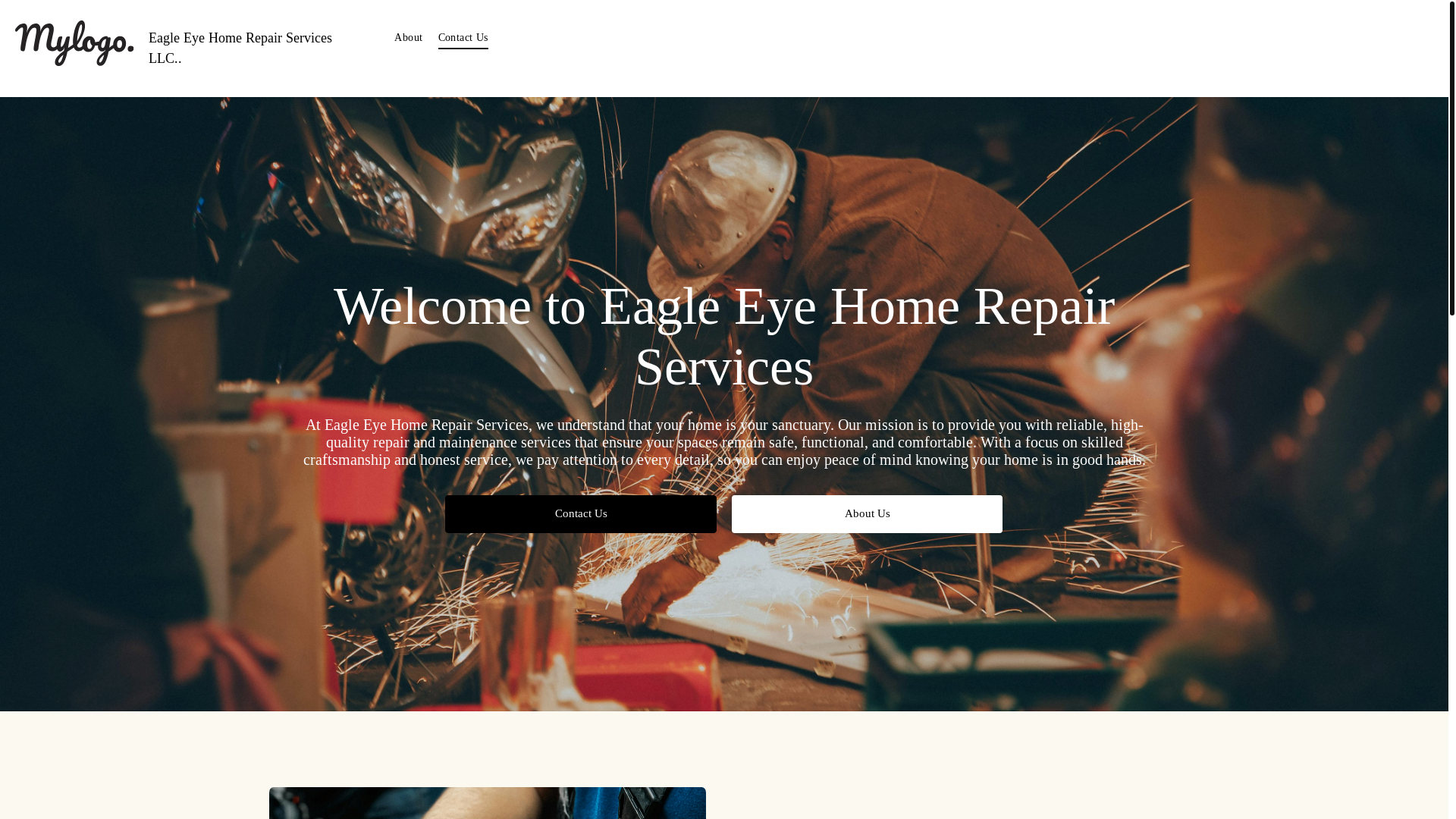 website screenshot of https://eagleeyehomerepairservices.com/