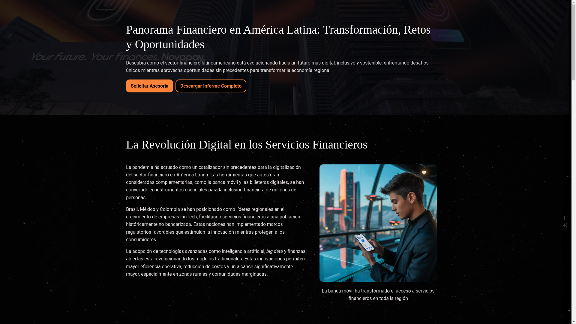 website screenshot of https://financieraamericas.pages.dev/