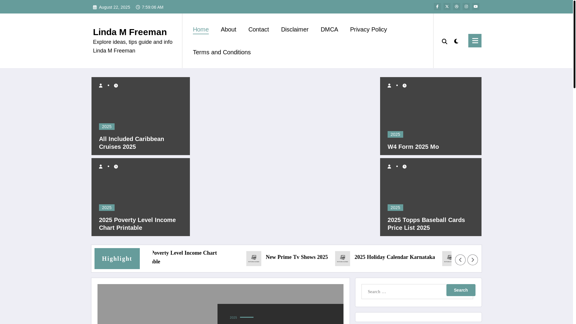 website screenshot of https://lindamfreemana.pages.dev/