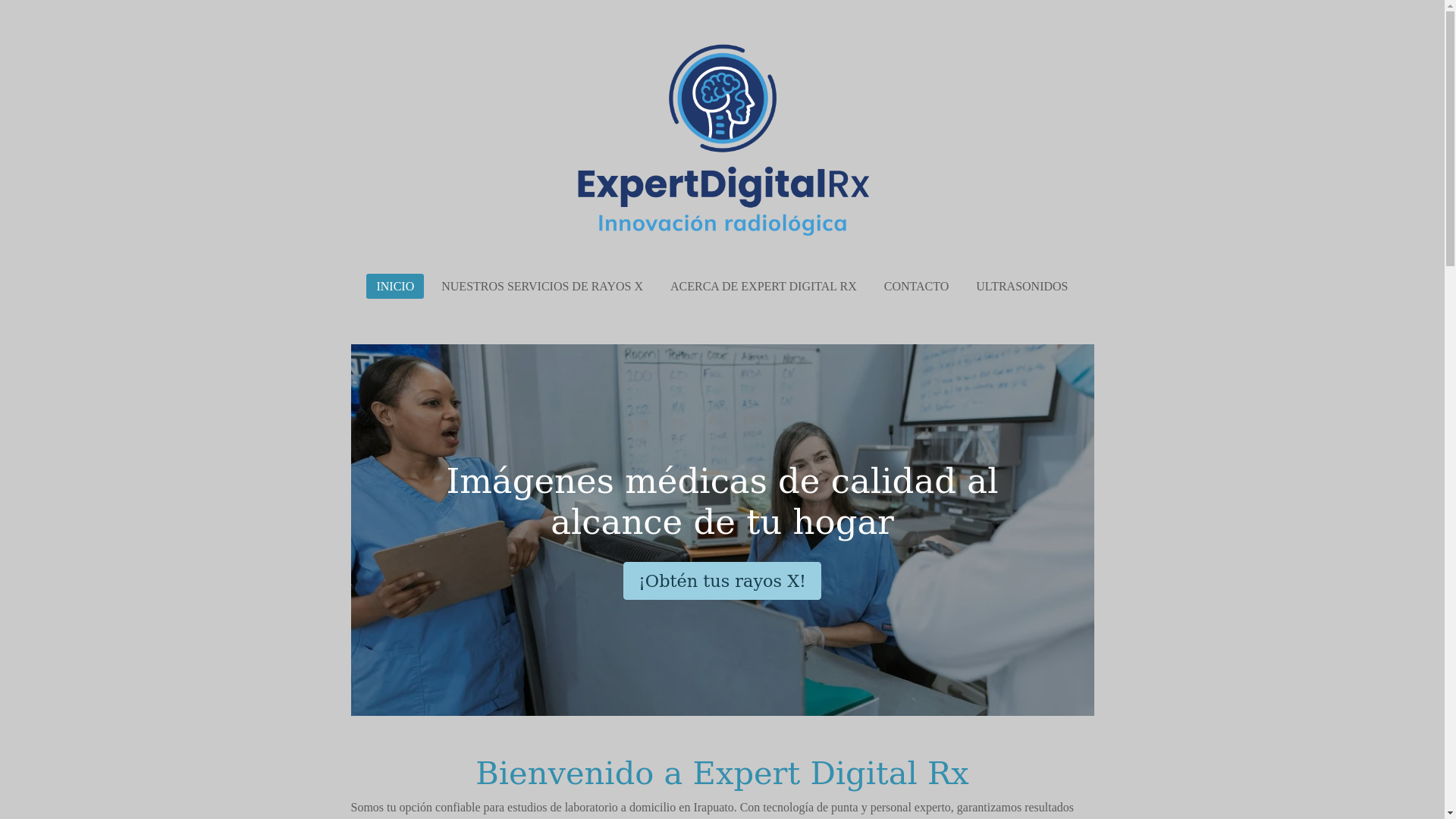 website screenshot of https://expertdigitalrx.com.mx/
