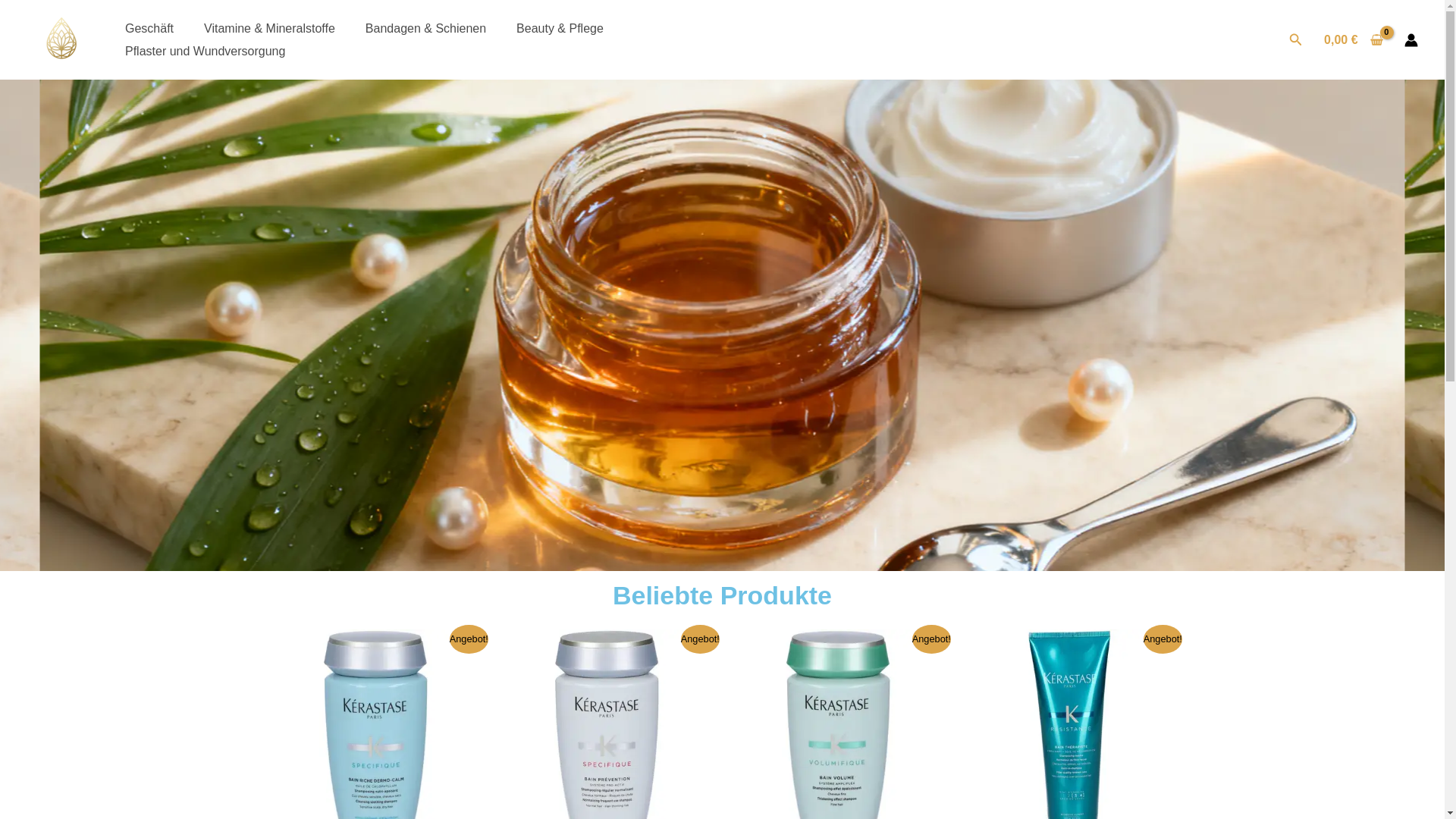 website screenshot of https://glanzroutine.com/