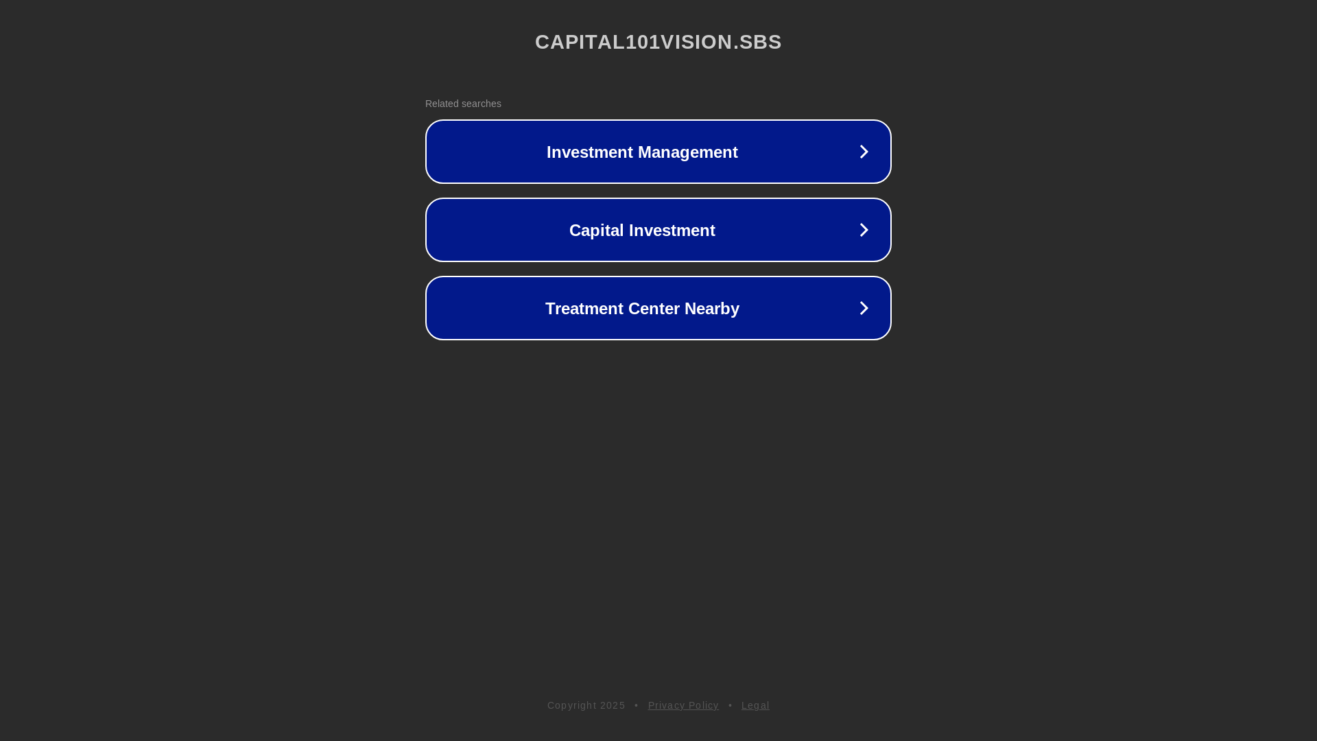 website screenshot of https://capital101vision.sbs/