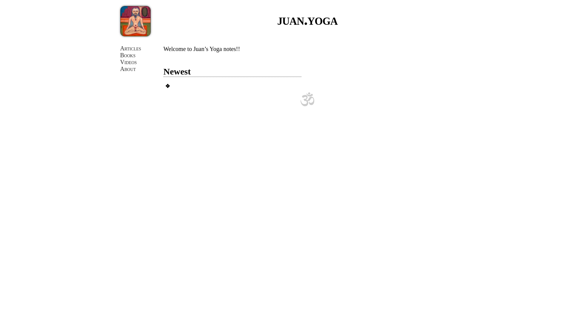 website screenshot of https://juan-yoga.pages.dev/