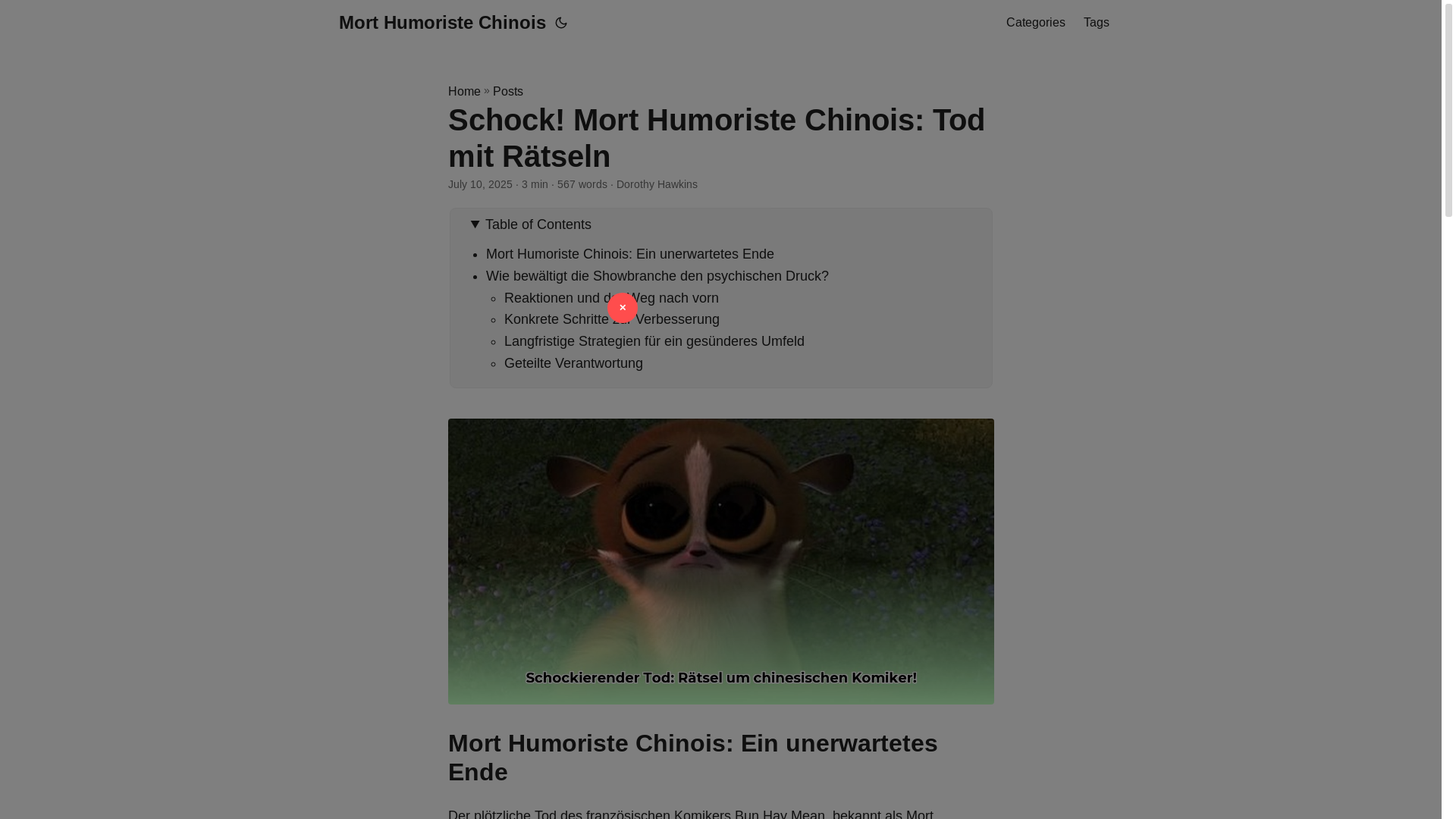 website screenshot of https://mort-humoriste-chinois.pages.dev/