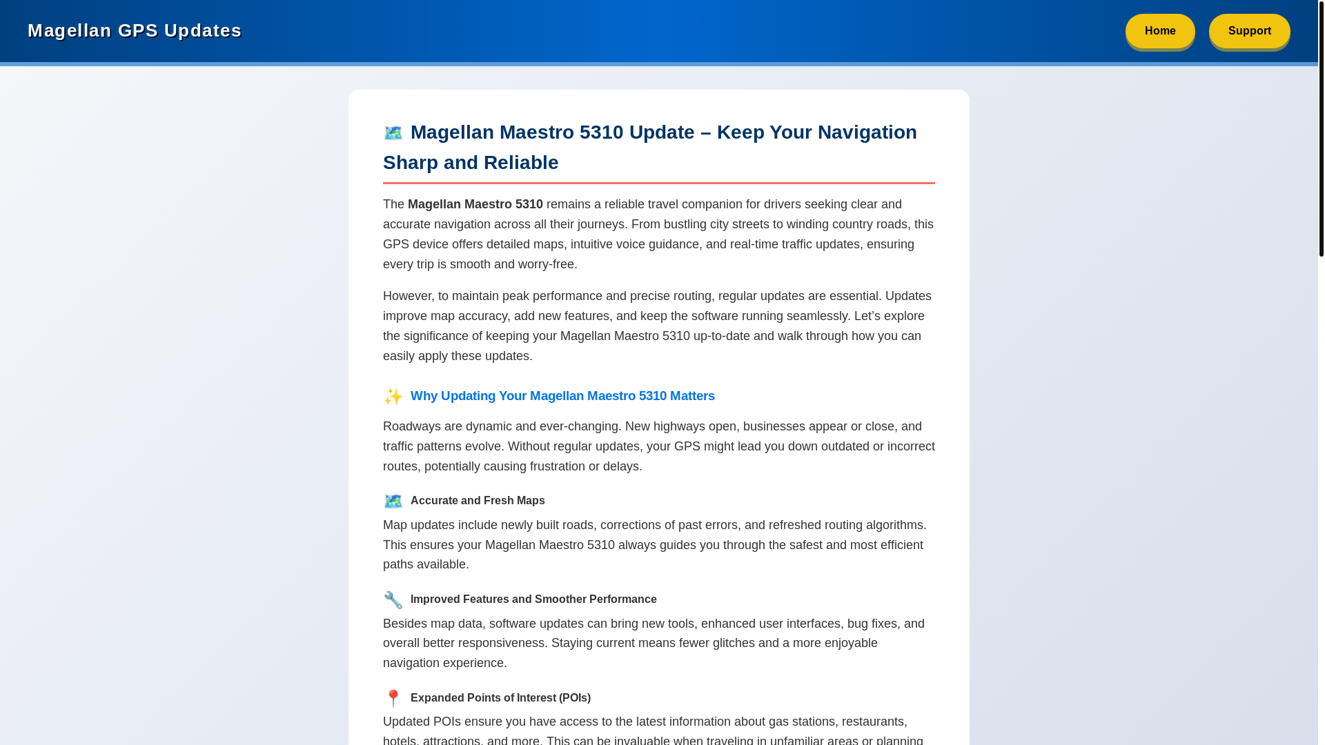 website screenshot of https://magellan-gps-update.pages.dev/