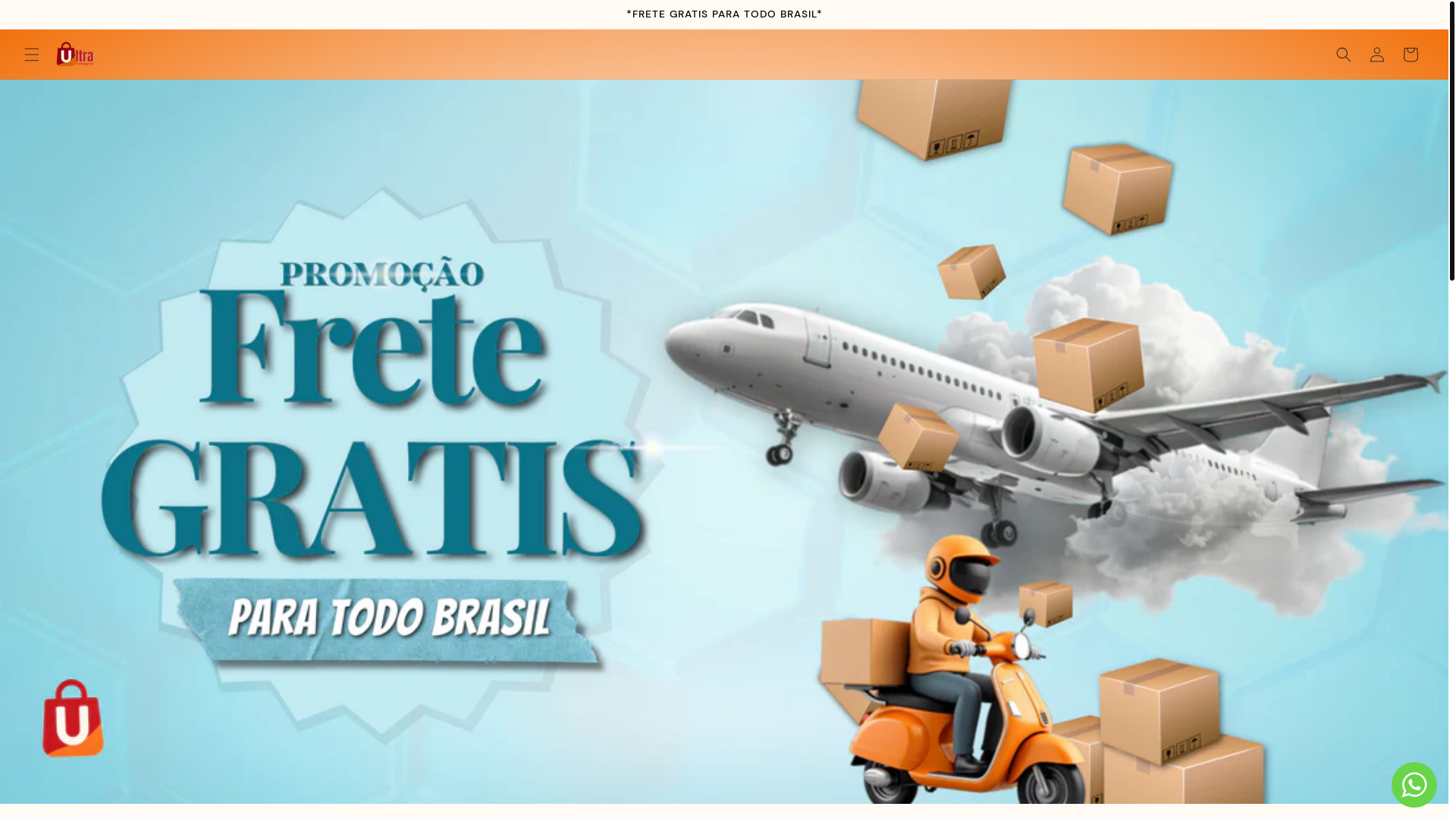 website screenshot of https://ultravantagens.com.br/