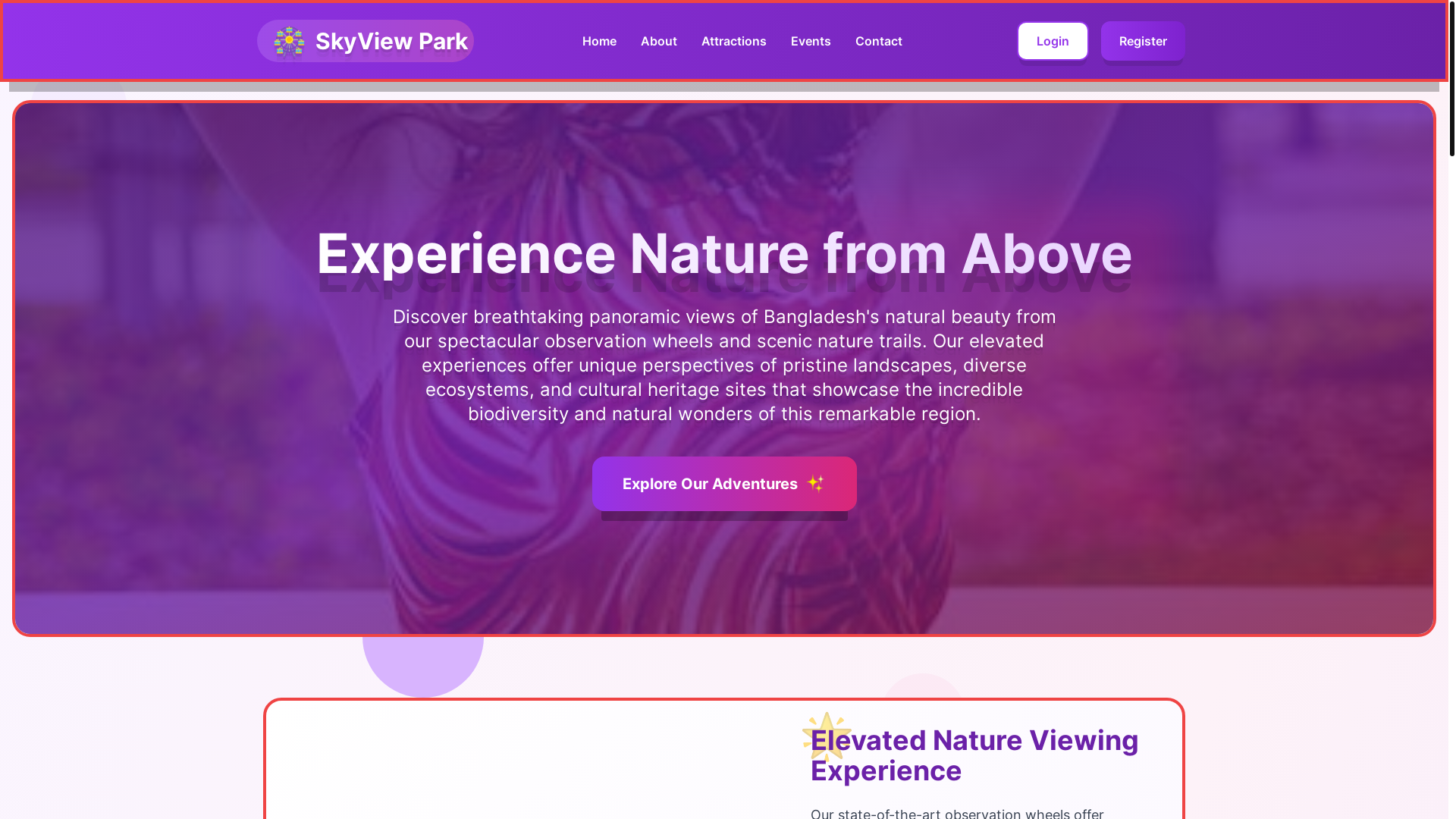 website screenshot of https://clickytown.eu/