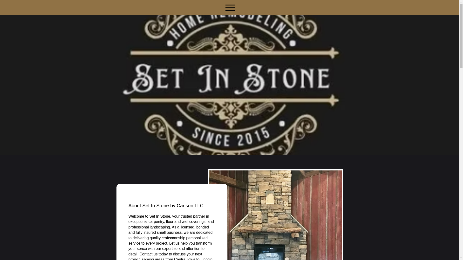 website screenshot of https://setinstonebycarlson.com/