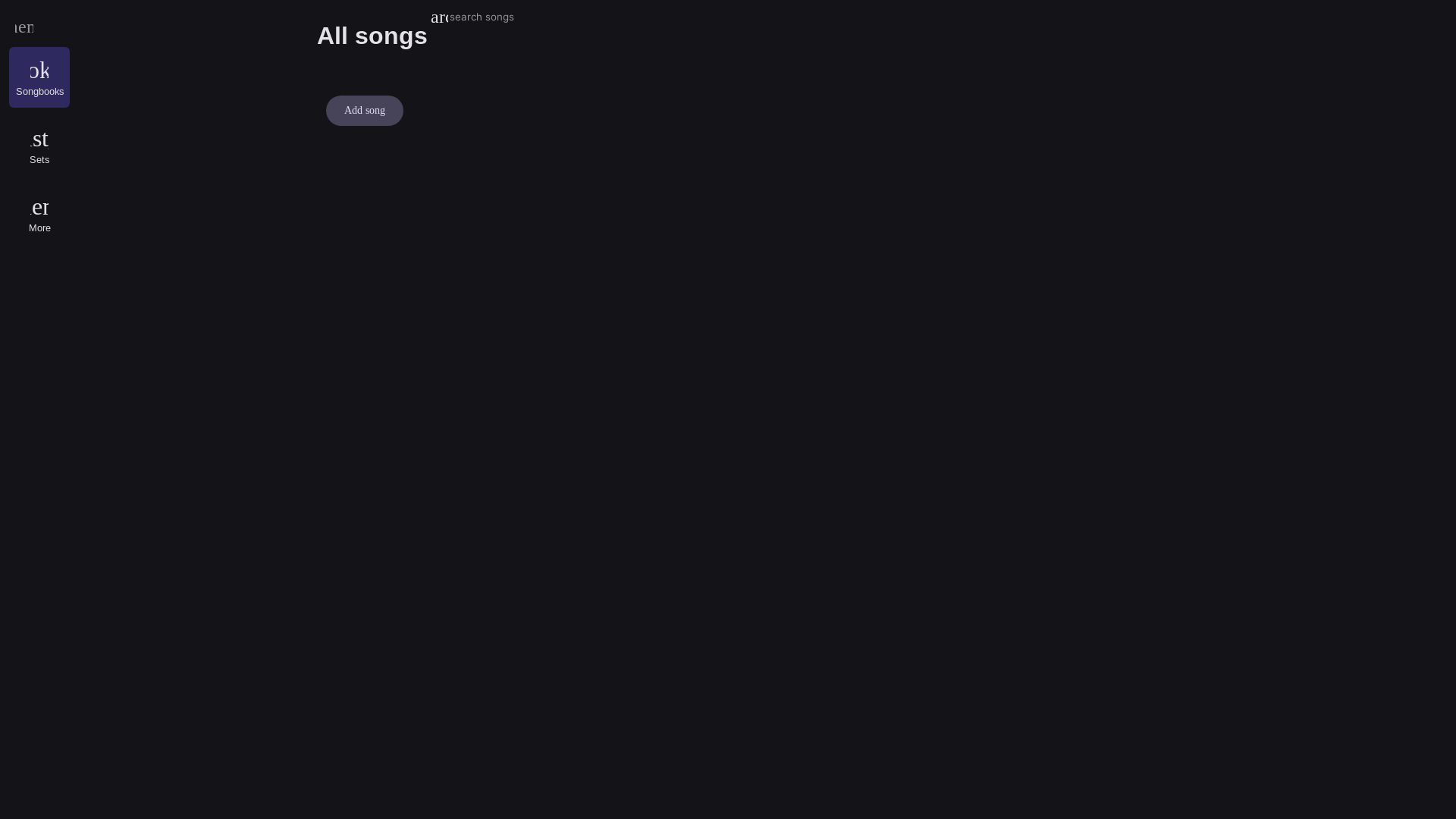 website screenshot of https://songcat.pages.dev/