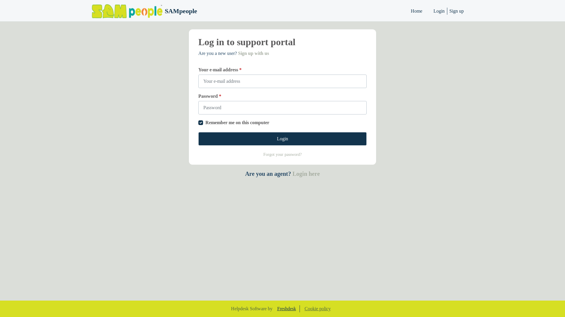 website screenshot of https://fusioneps.freshdesk.com/