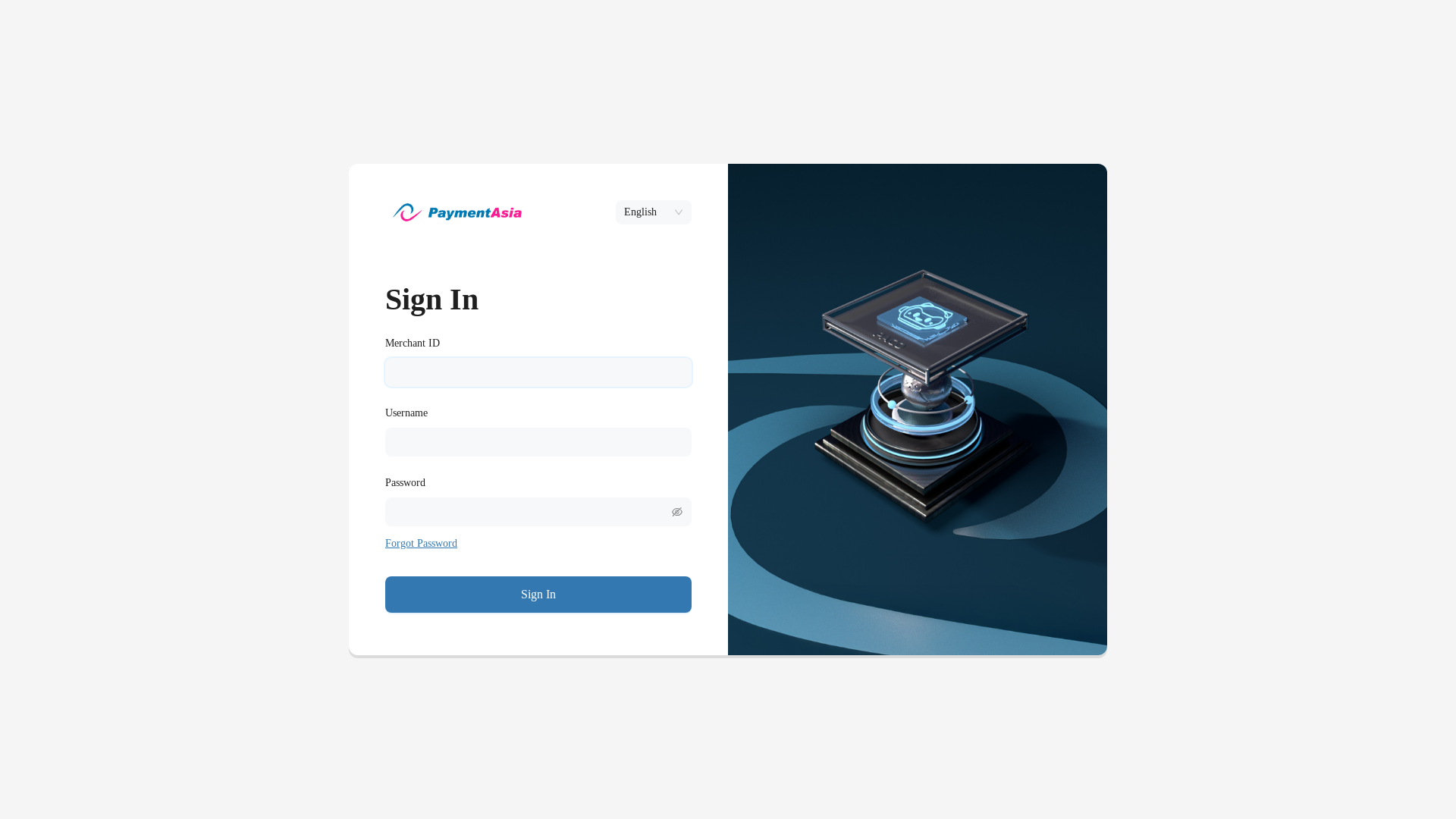 website screenshot of https://uat-pa-merchant.pages.dev/