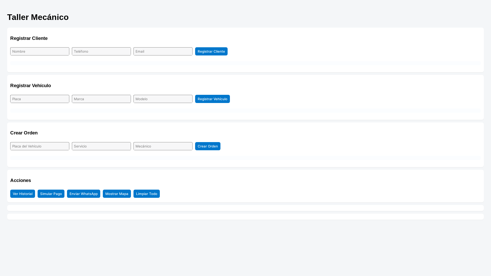 website screenshot of https://taller-mecanico.pages.dev/