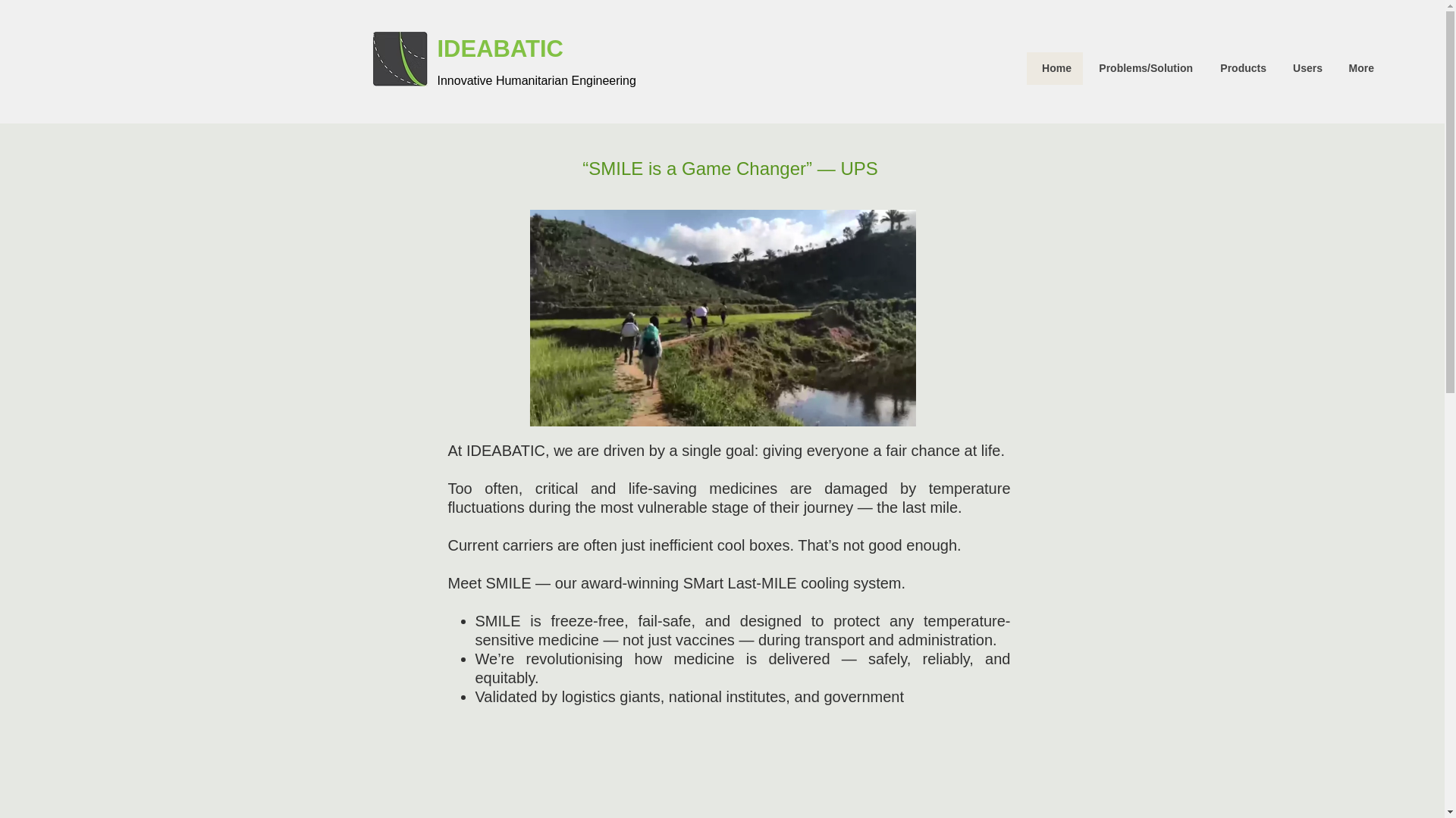 website screenshot of https://ideabatic.world/