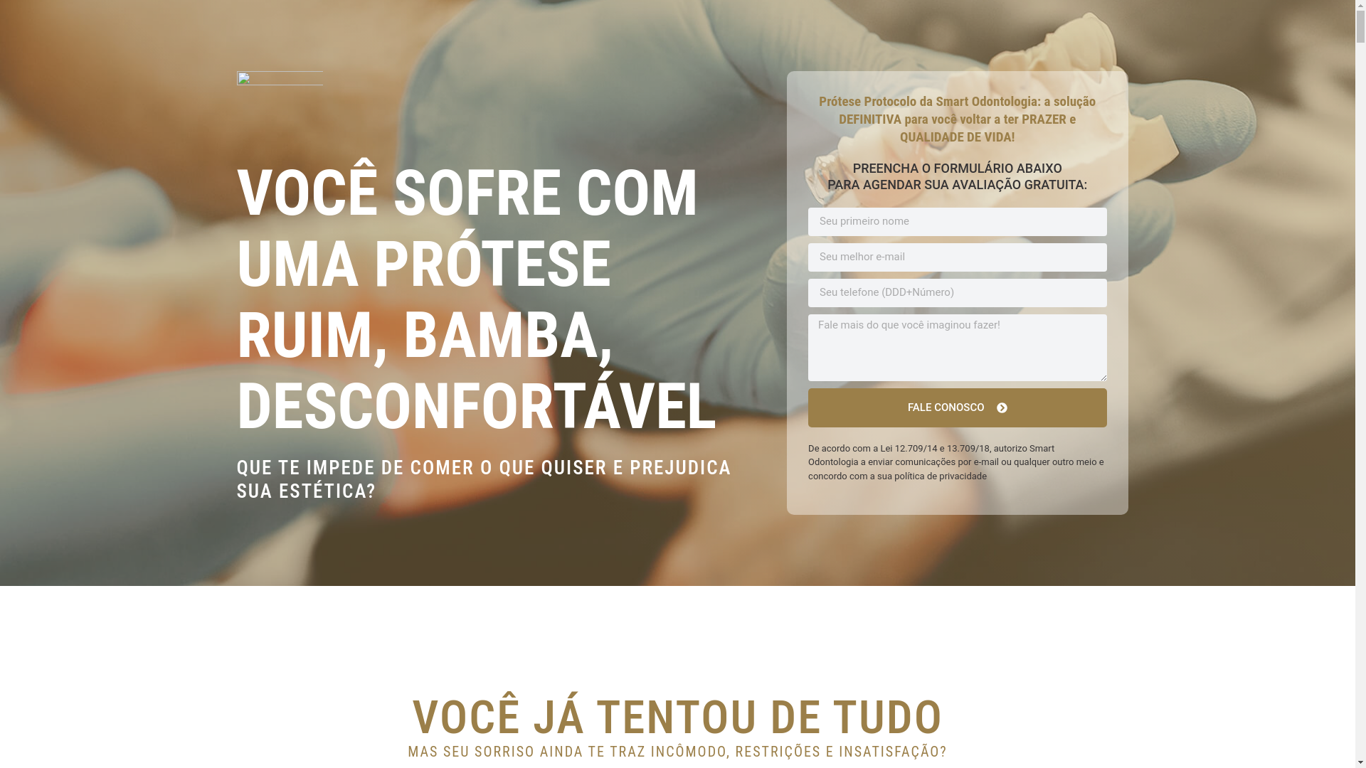 website screenshot of https://proteseprotocolo.com.br/