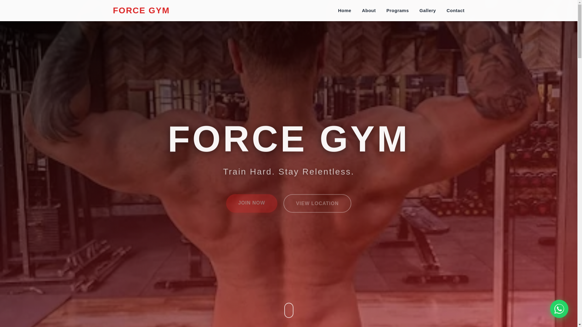 website screenshot of https://forcegym.pages.dev/