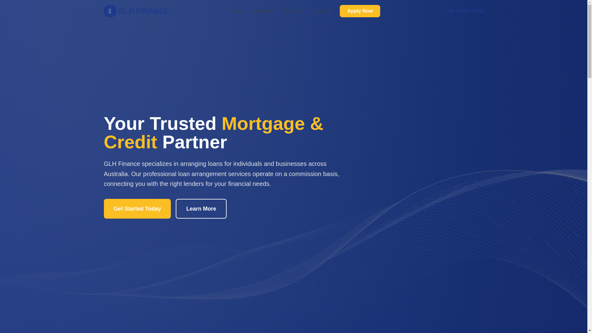 website screenshot of https://glhfinancex.pro/