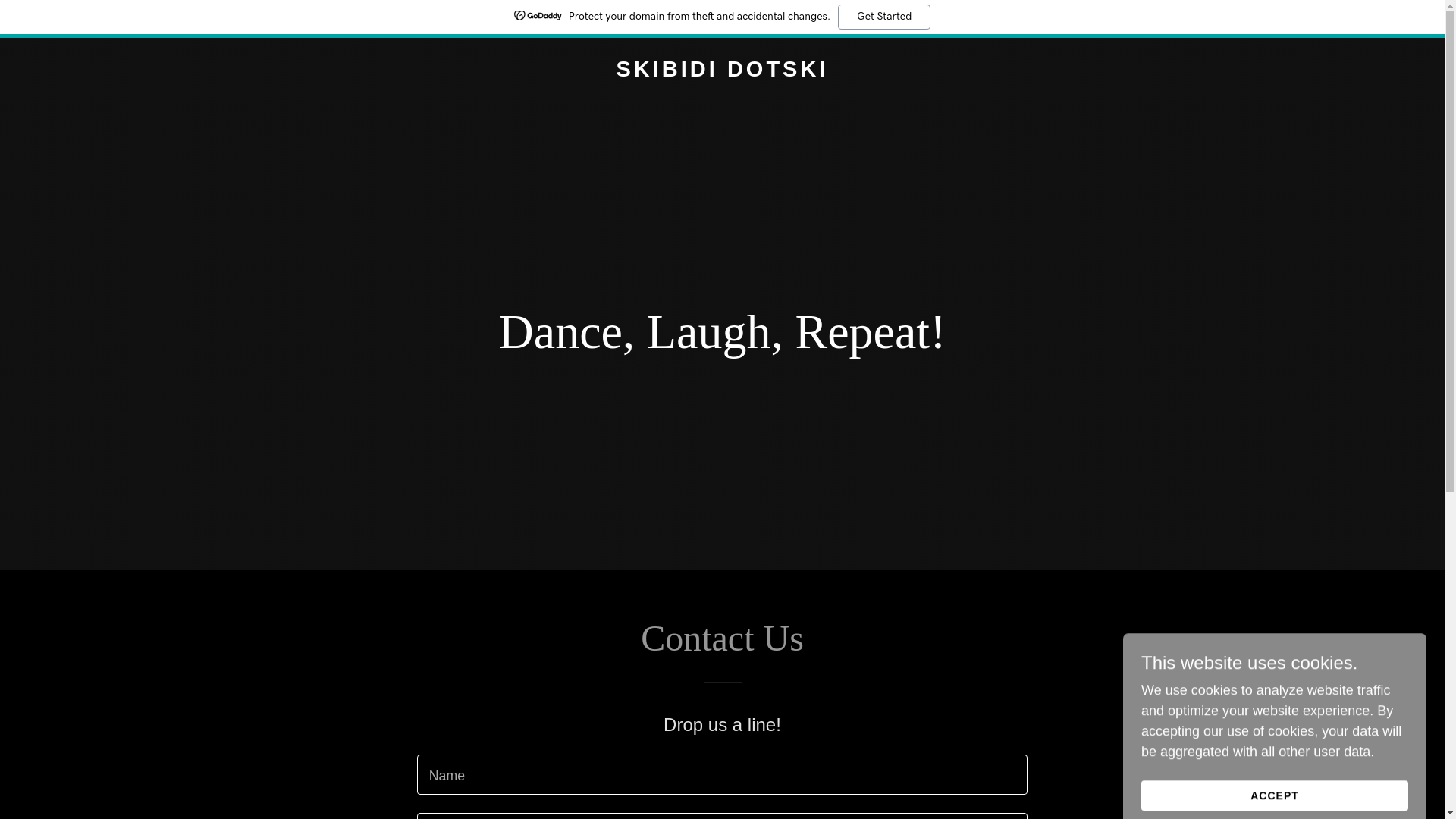 website screenshot of https://skibididotski.com/