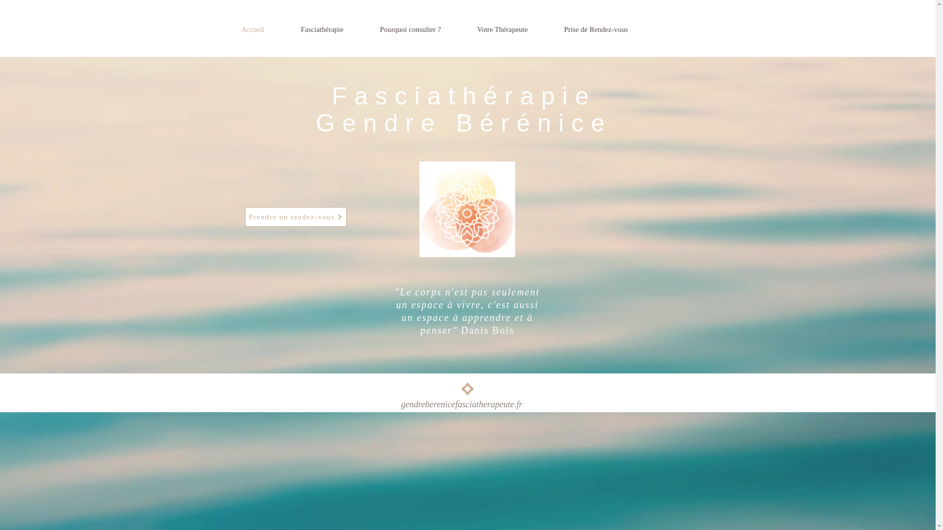 website screenshot of https://gendreberenicefasciatherapie.fr/