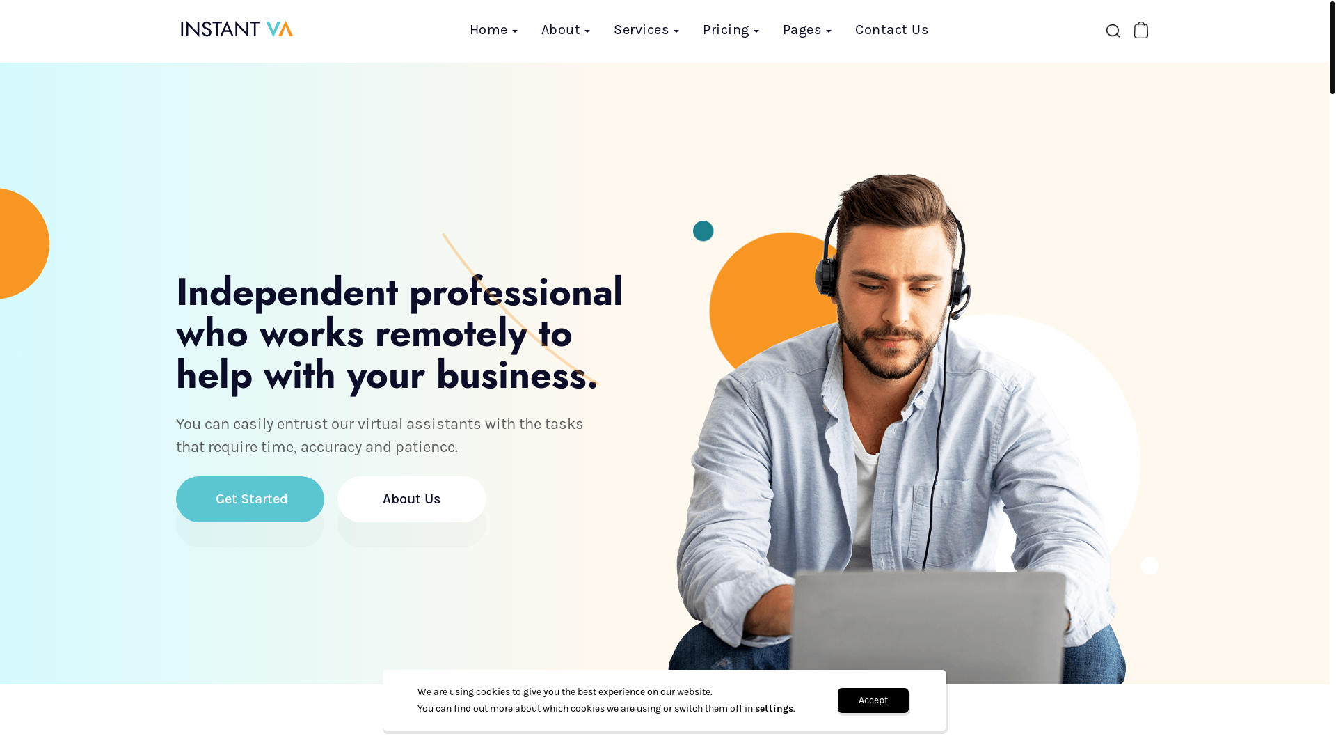 website screenshot of https://vabynjmarketing.com/