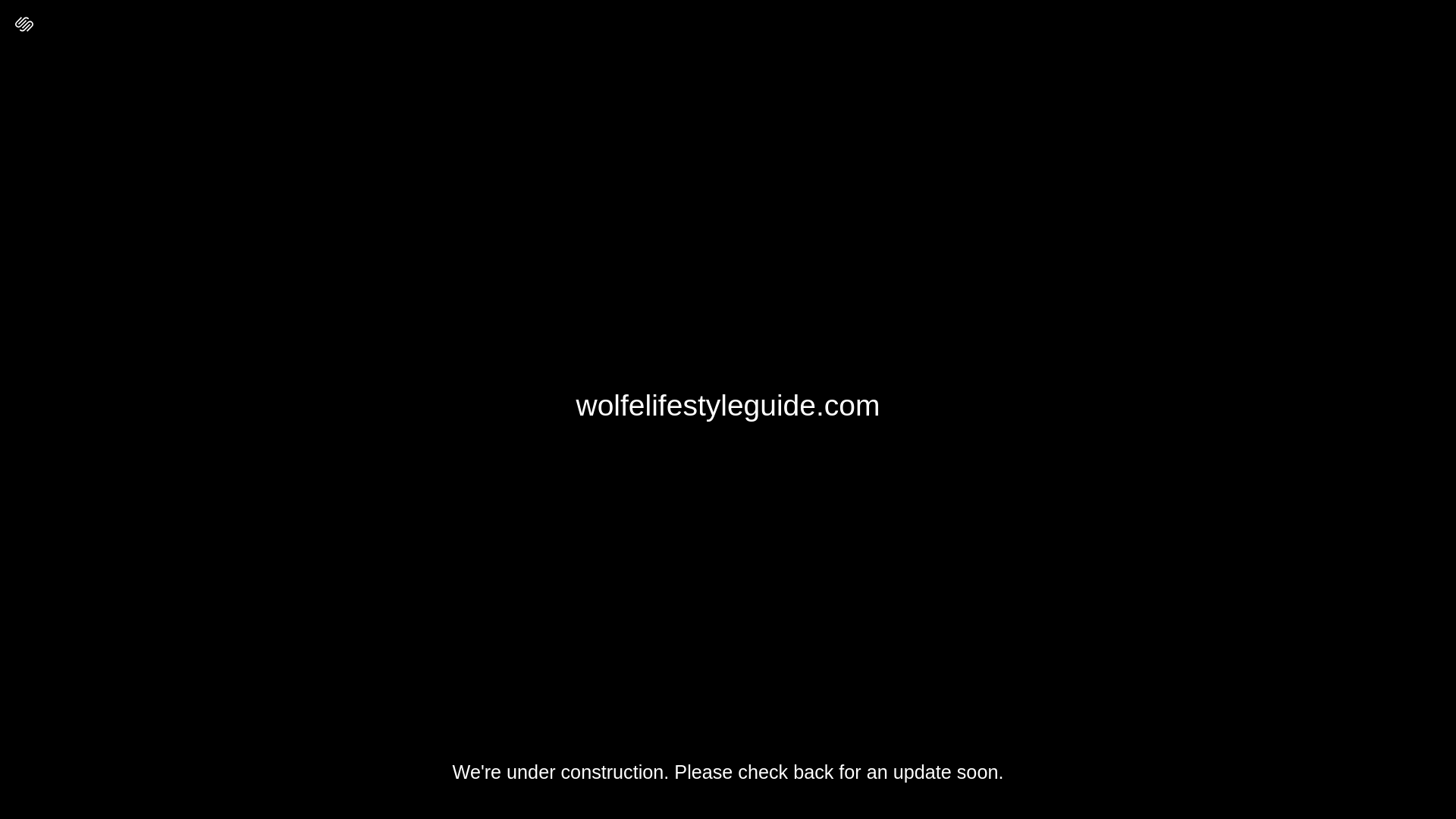 website screenshot of https://wolfelifestyleguide.com/