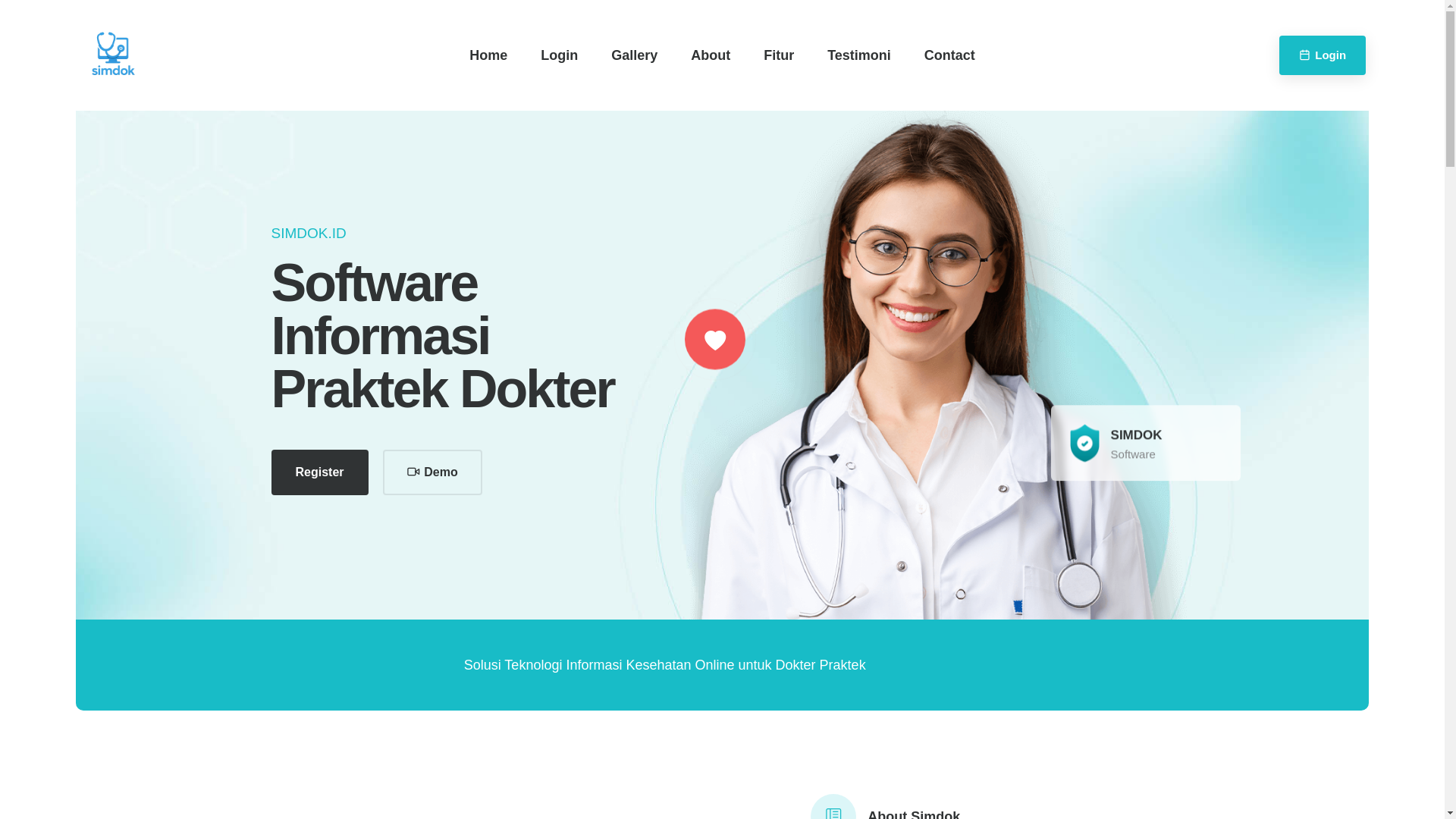 website screenshot of https://laundr.id/