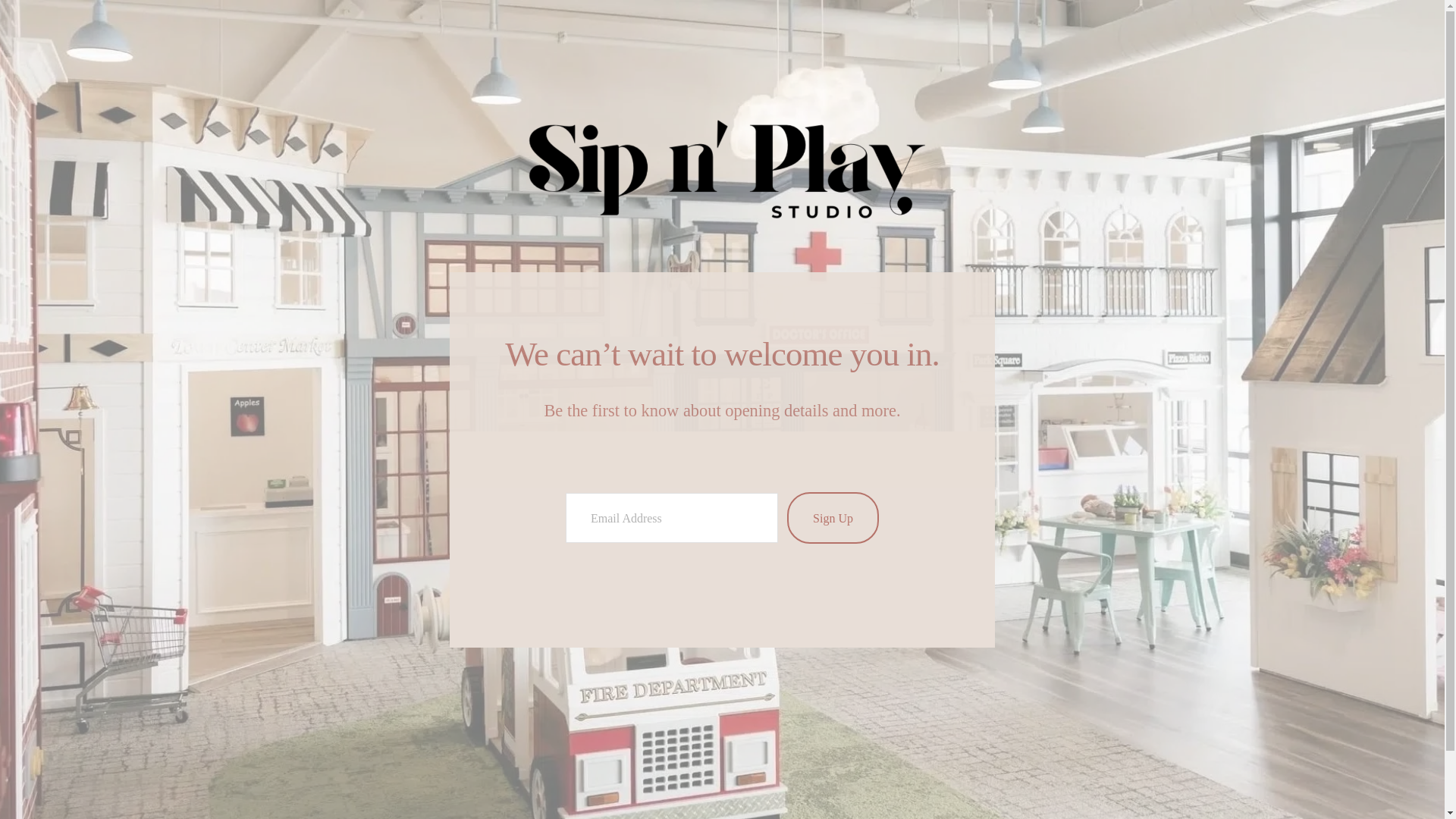 website screenshot of https://sipnplaystudio.com/