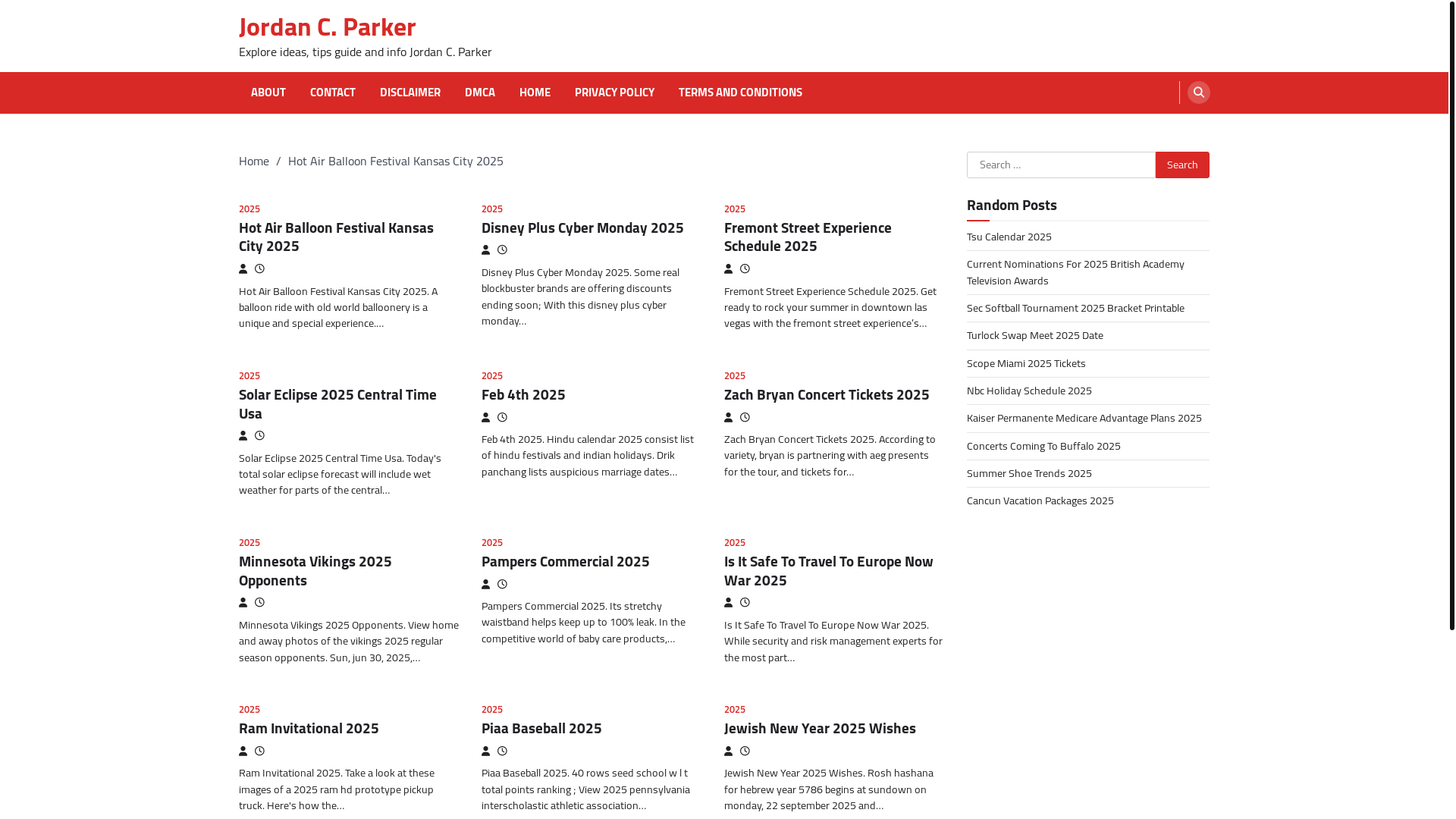 website screenshot of https://jordancparker.pages.dev/
