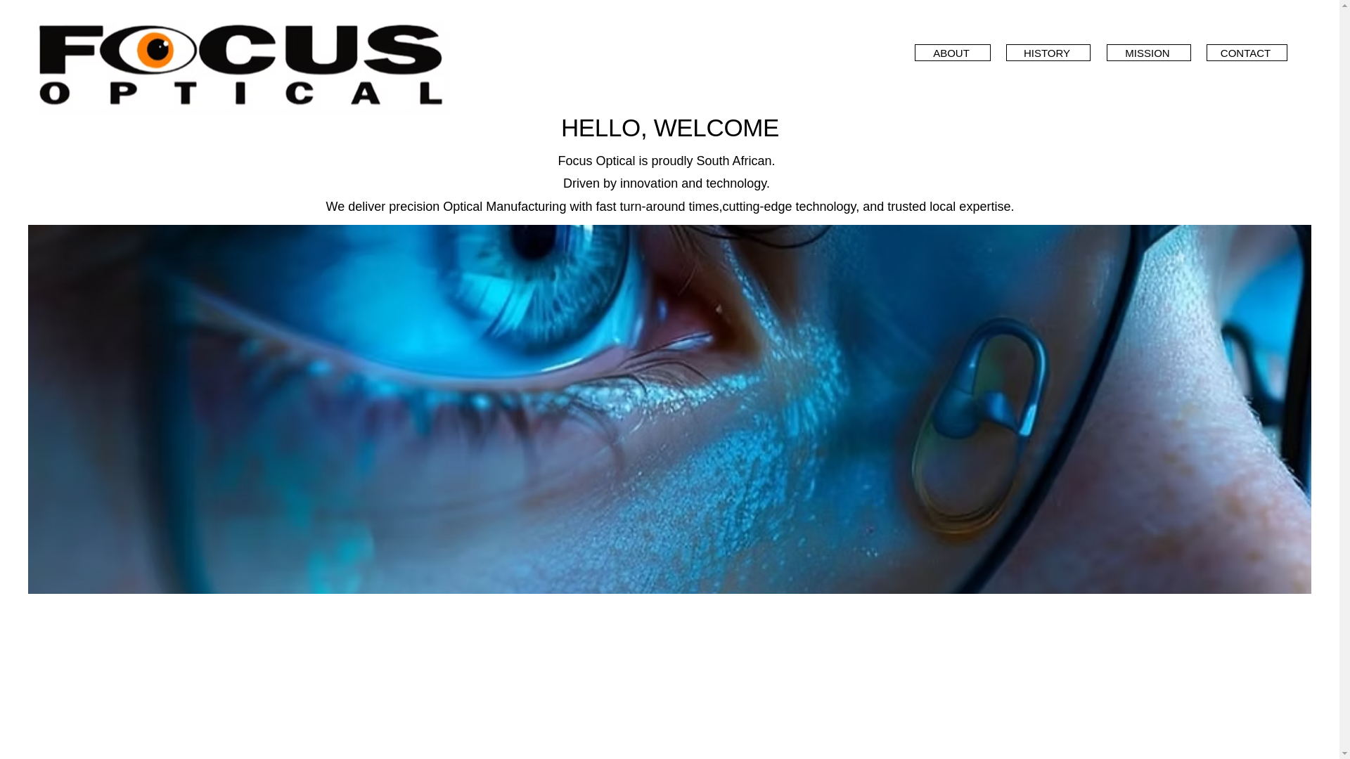 website screenshot of https://focusoptical.net/