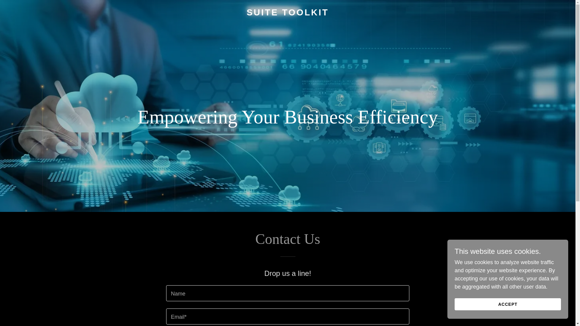 website screenshot of https://suitetoolkit.com/