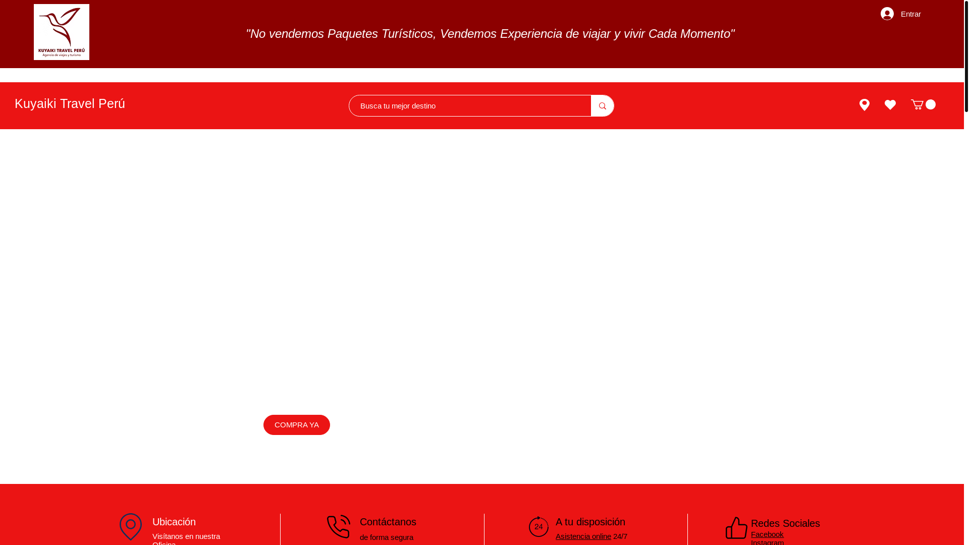 website screenshot of https://kuyaikitravel.com/