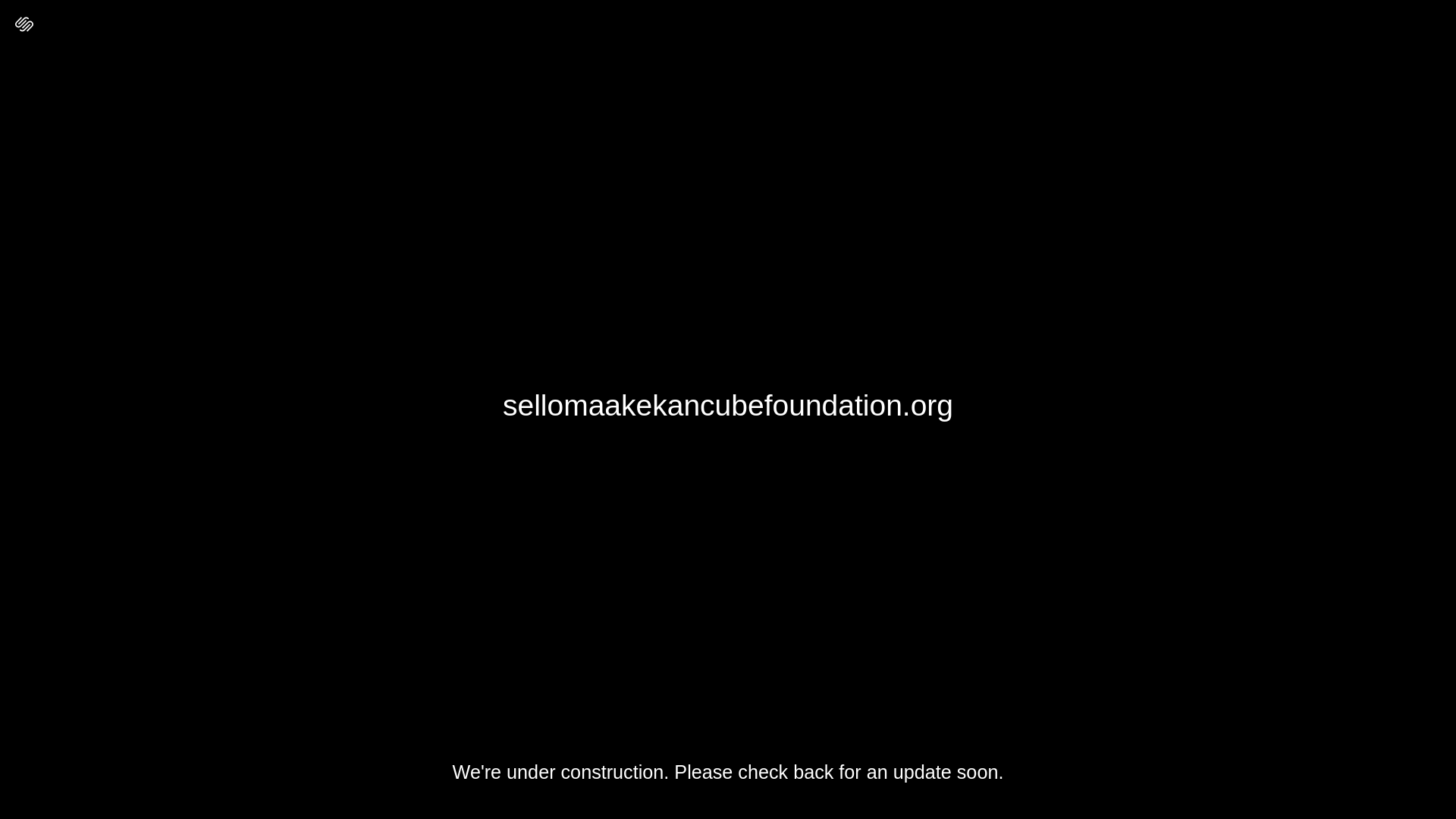 website screenshot of https://sellomaakekancubefoundation.org/