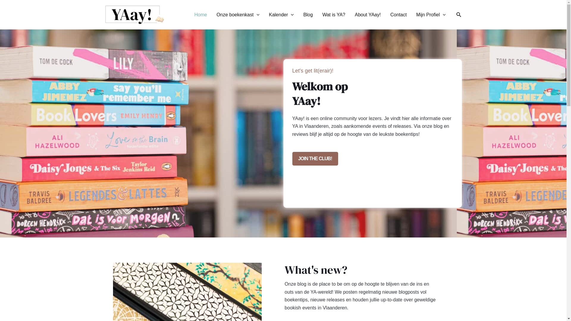 website screenshot of https://yaay.be/