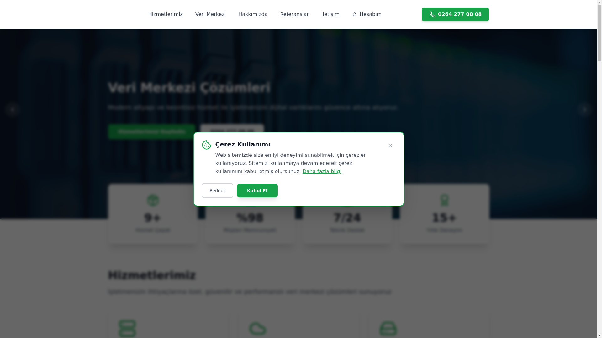 website screenshot of https://sakaryaverimerkezi.net/