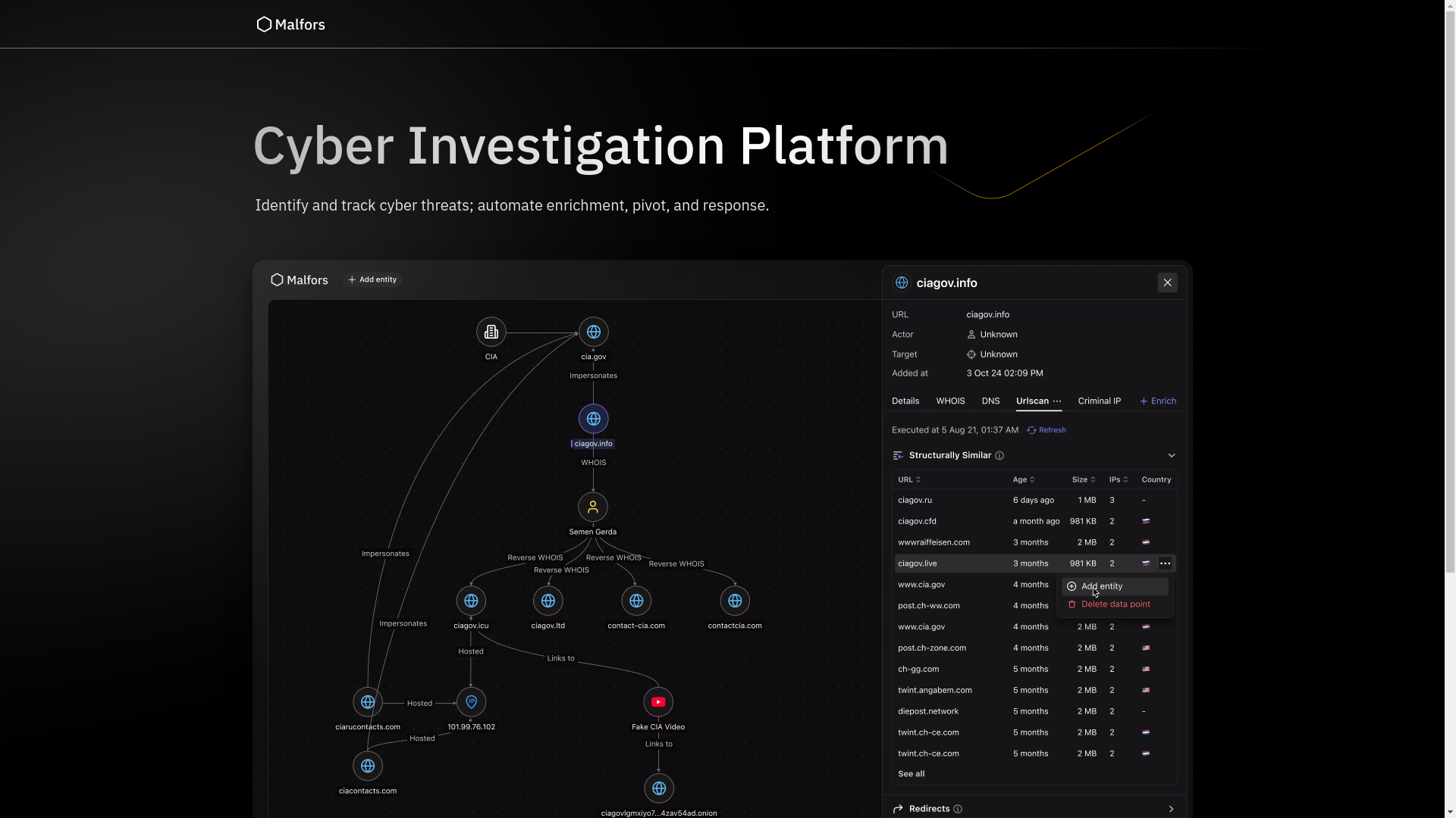 website screenshot of https://malfors-com.pages.dev/