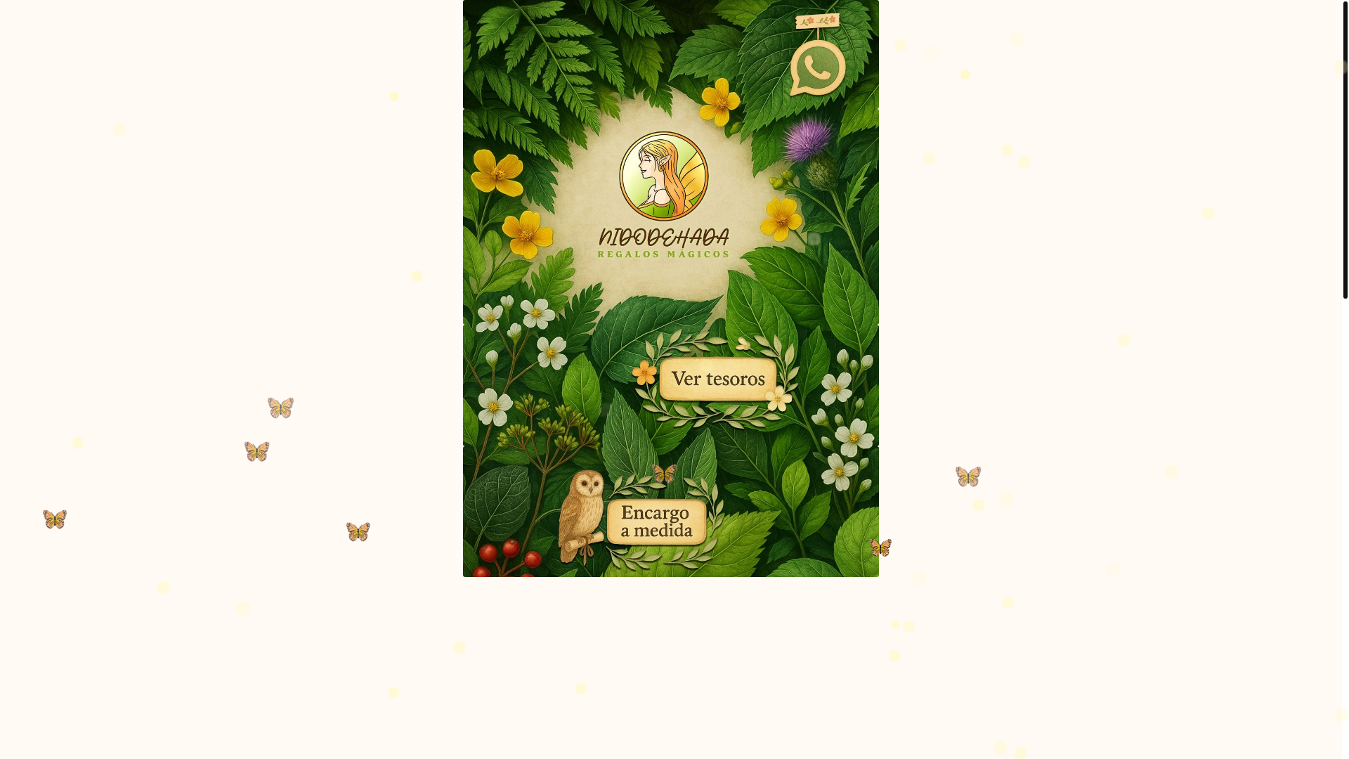 website screenshot of https://nidodehada.com.ar/