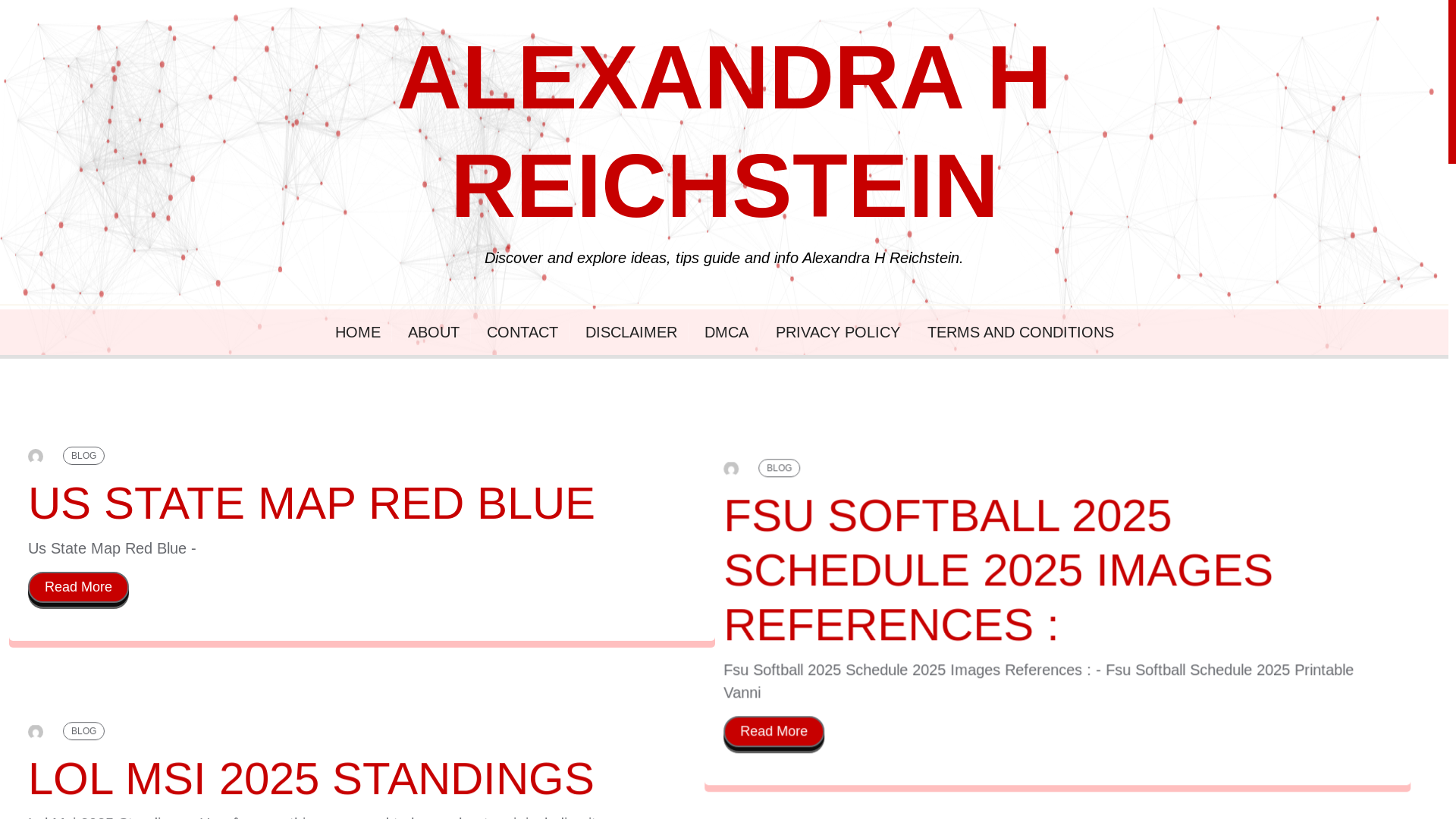 website screenshot of https://alexandrahreichstein.pages.dev/