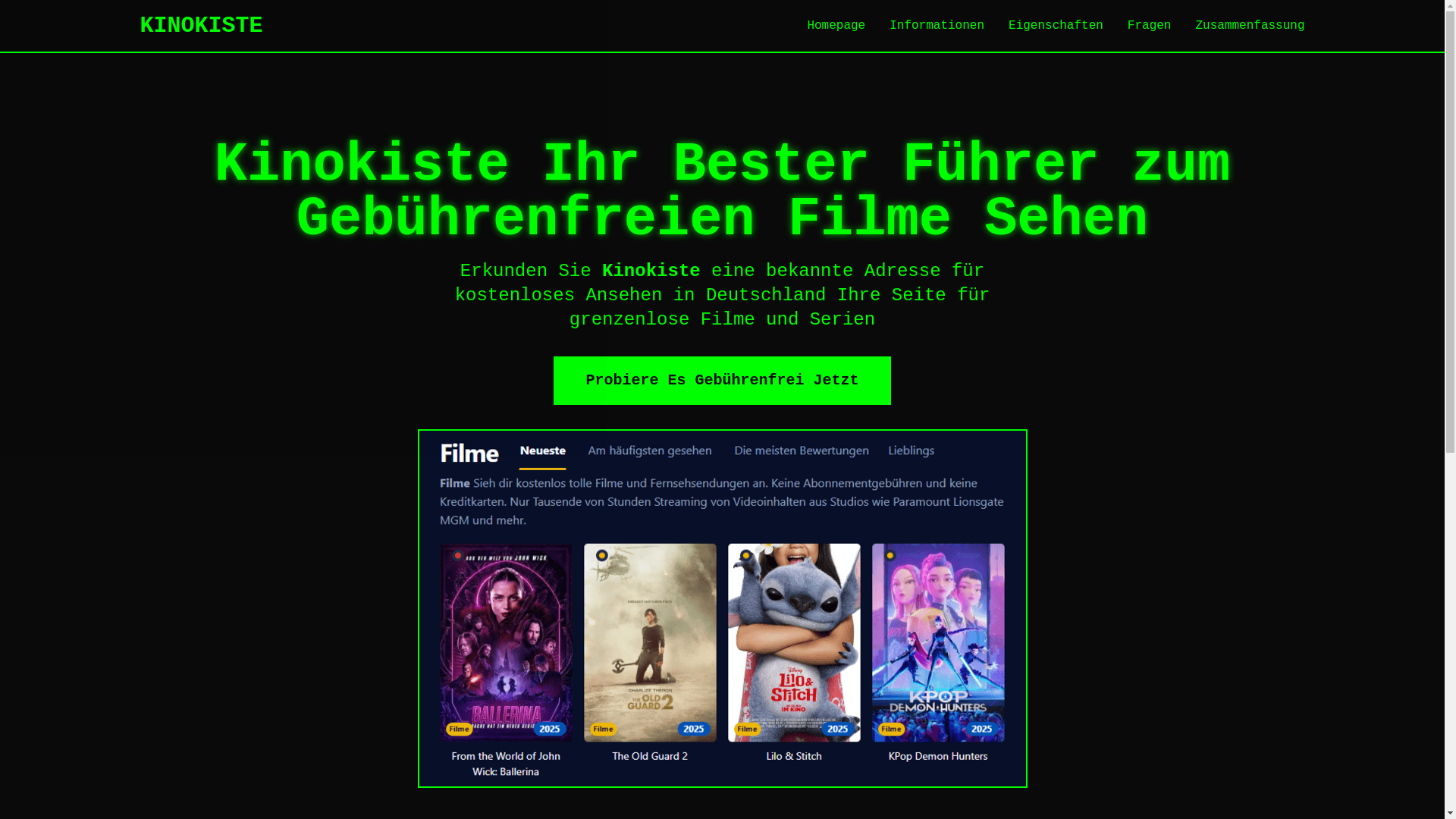 website screenshot of https://kinokiste-5sni.pages.dev/